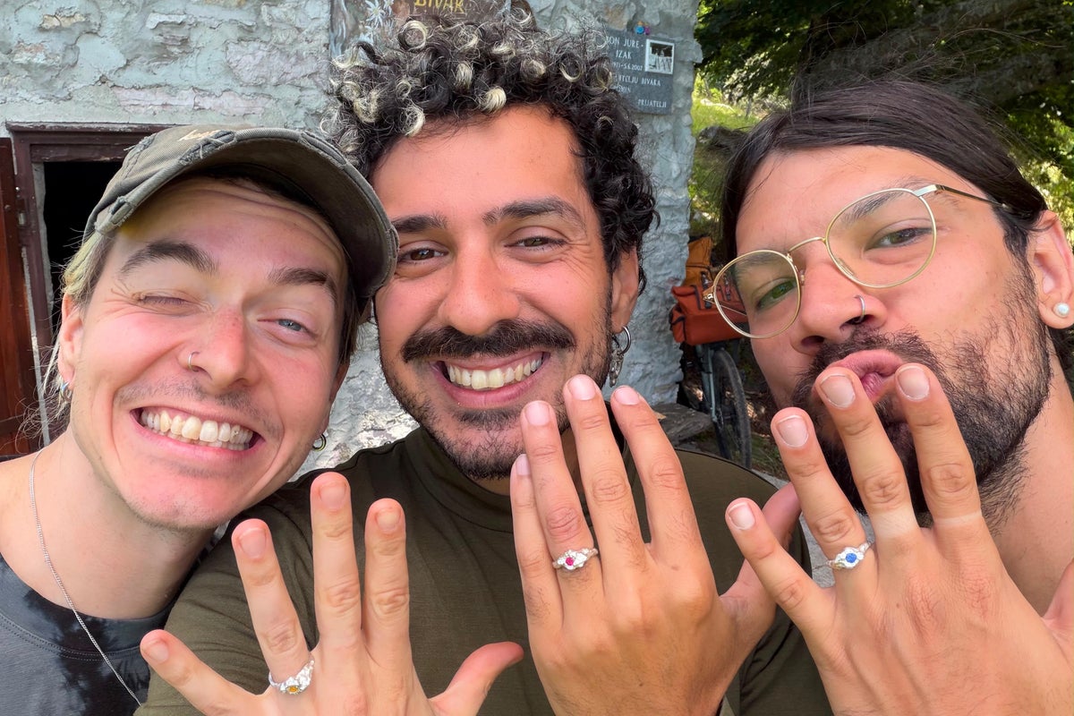 ‘I proposed to my two male best friends. We’re platonic, but we’re getting married’ ‘I proposed to my two male best friends. We’re platonic, but we’re getting married’