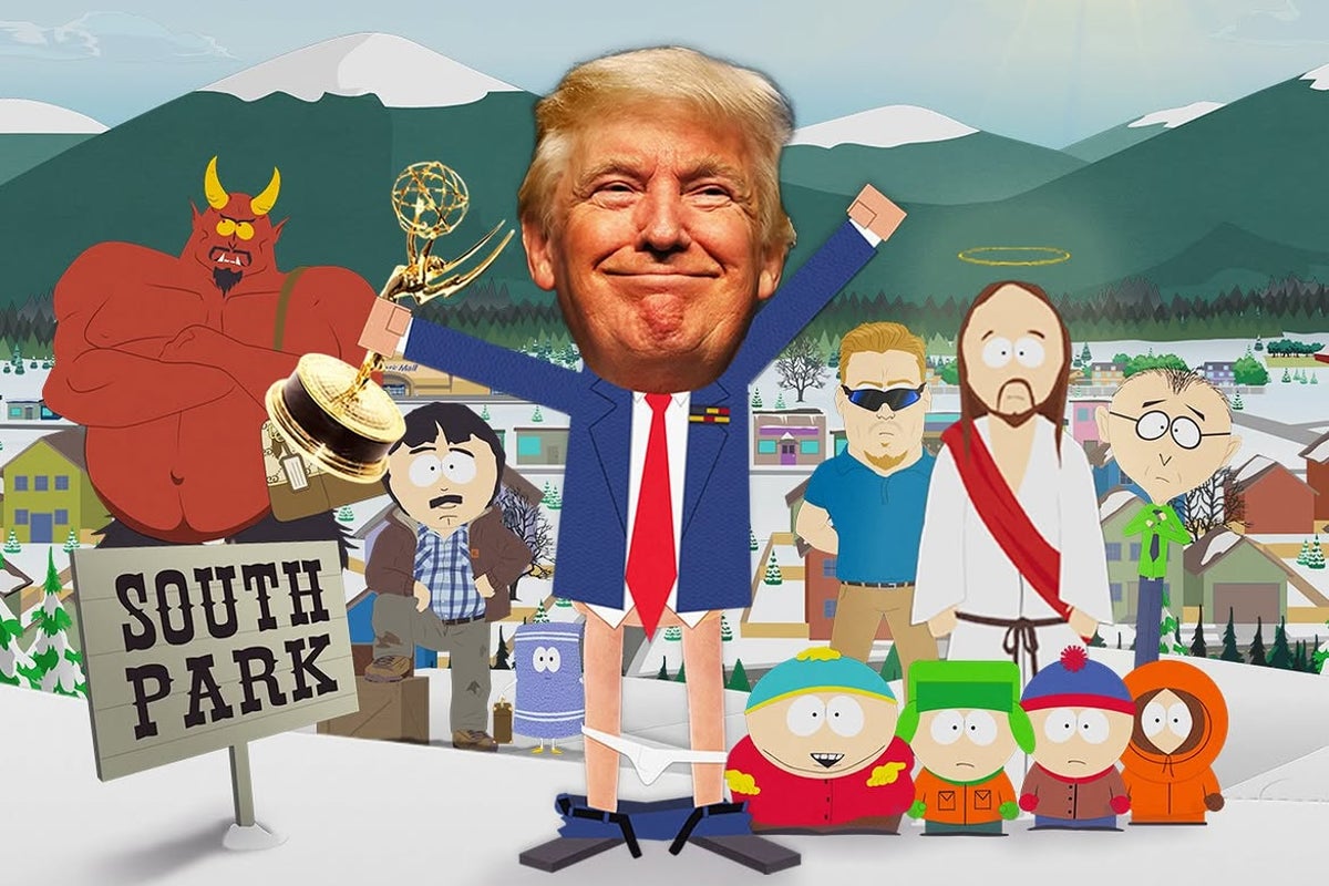 Photo: independent.co.uk South Park Wins Emmy and Trolls Donald Trump With Award He Always Wanted