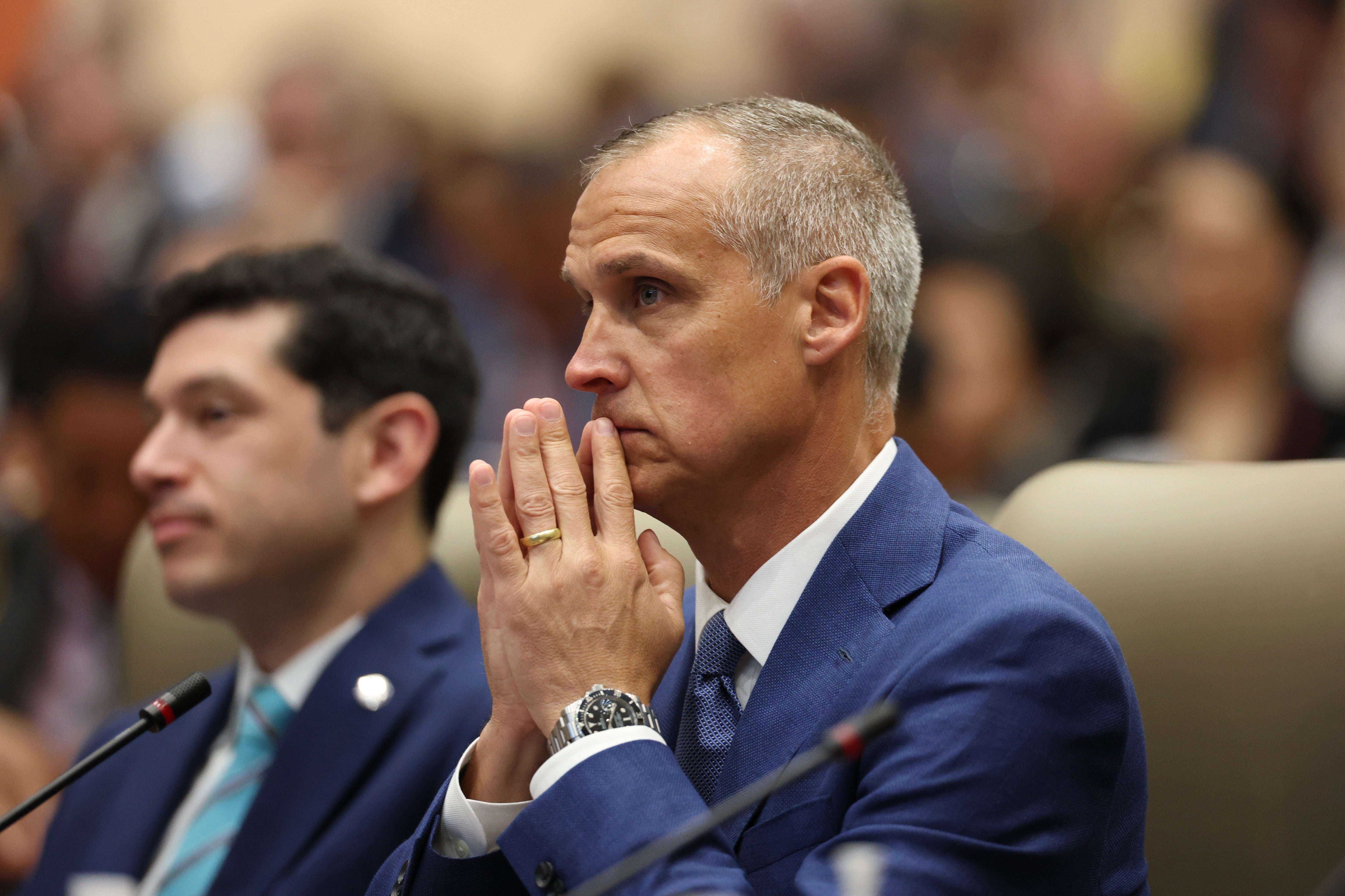 <p>Corey Lewandowski sought to cut side deals with foreign governments, including Qatar and the UAE, while serving as Kristi Noem's aide at DHS, according to a new report</p>
