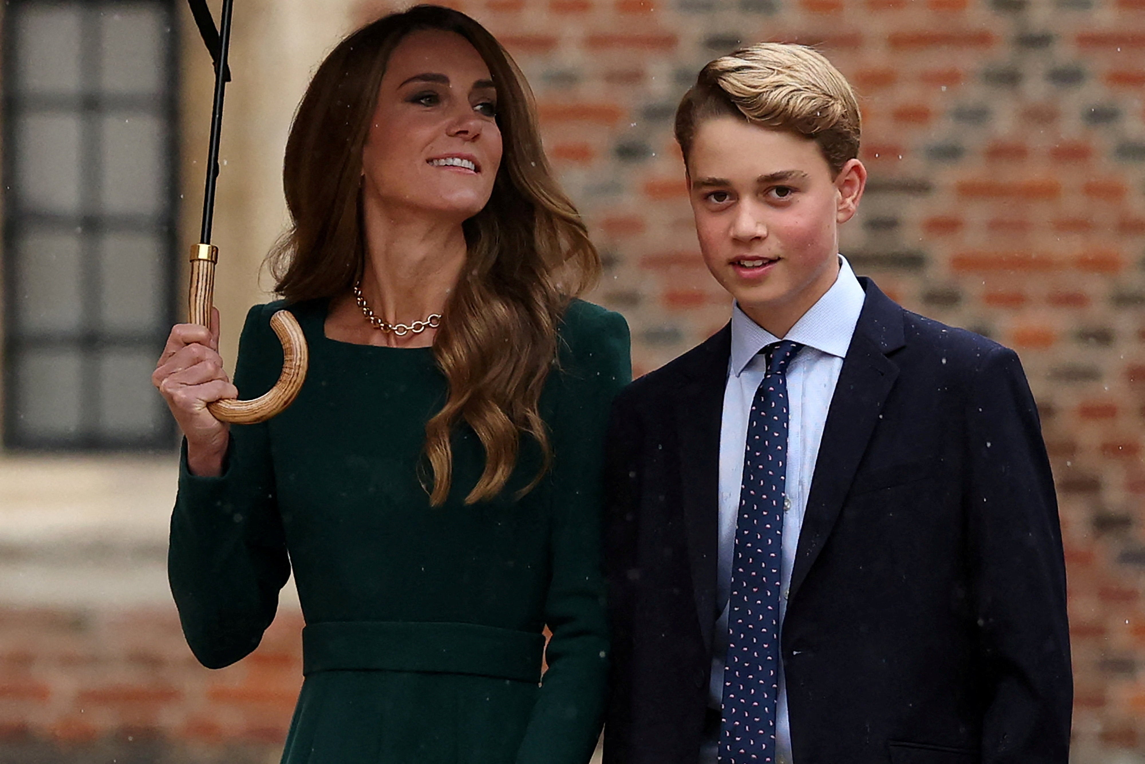Prince George started Eton yesterday