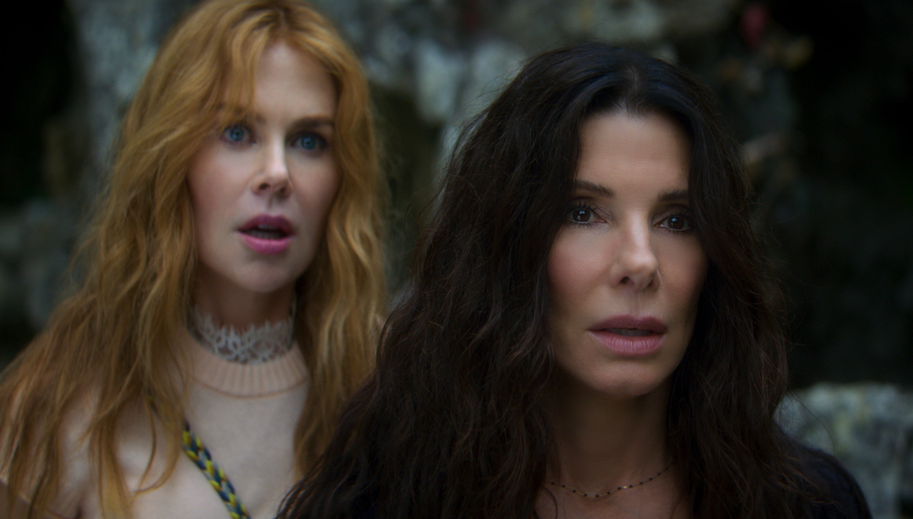<p>Nicole Kidman and Sandra Bullock in ‘Practical Magic 2’</p>