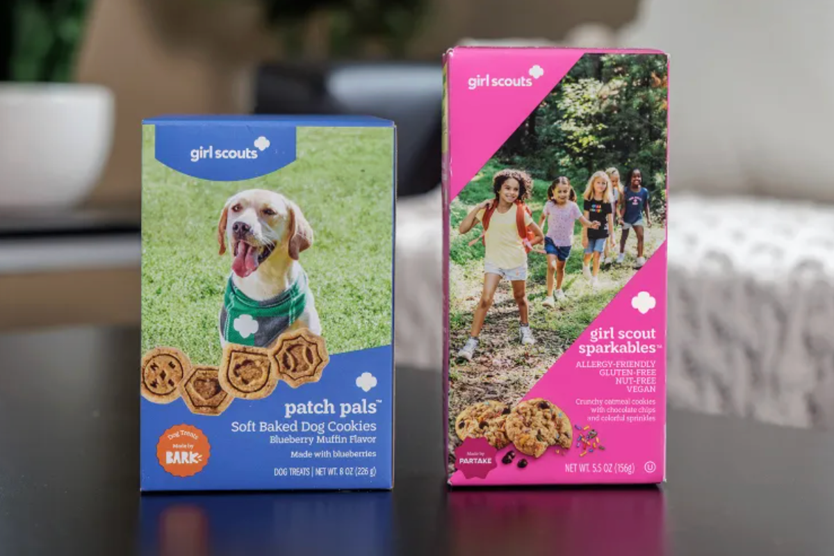Girl Scouts is introducing its first cookie flavor for dogs Girl Scouts is introducing its first cookie flavor for dogs