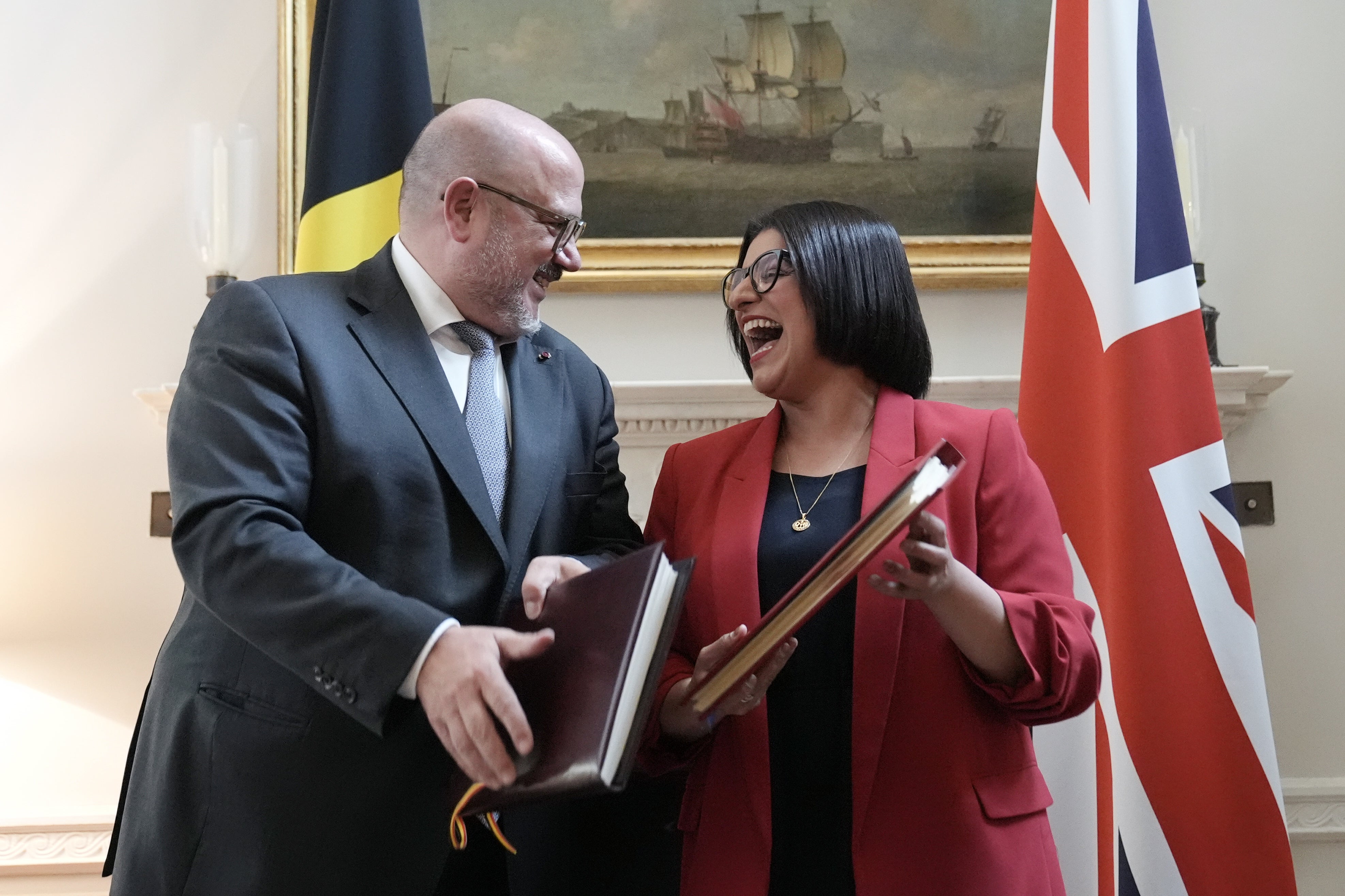 UK strikes intelligence deal with Belgium to tackle migrant boat crossings