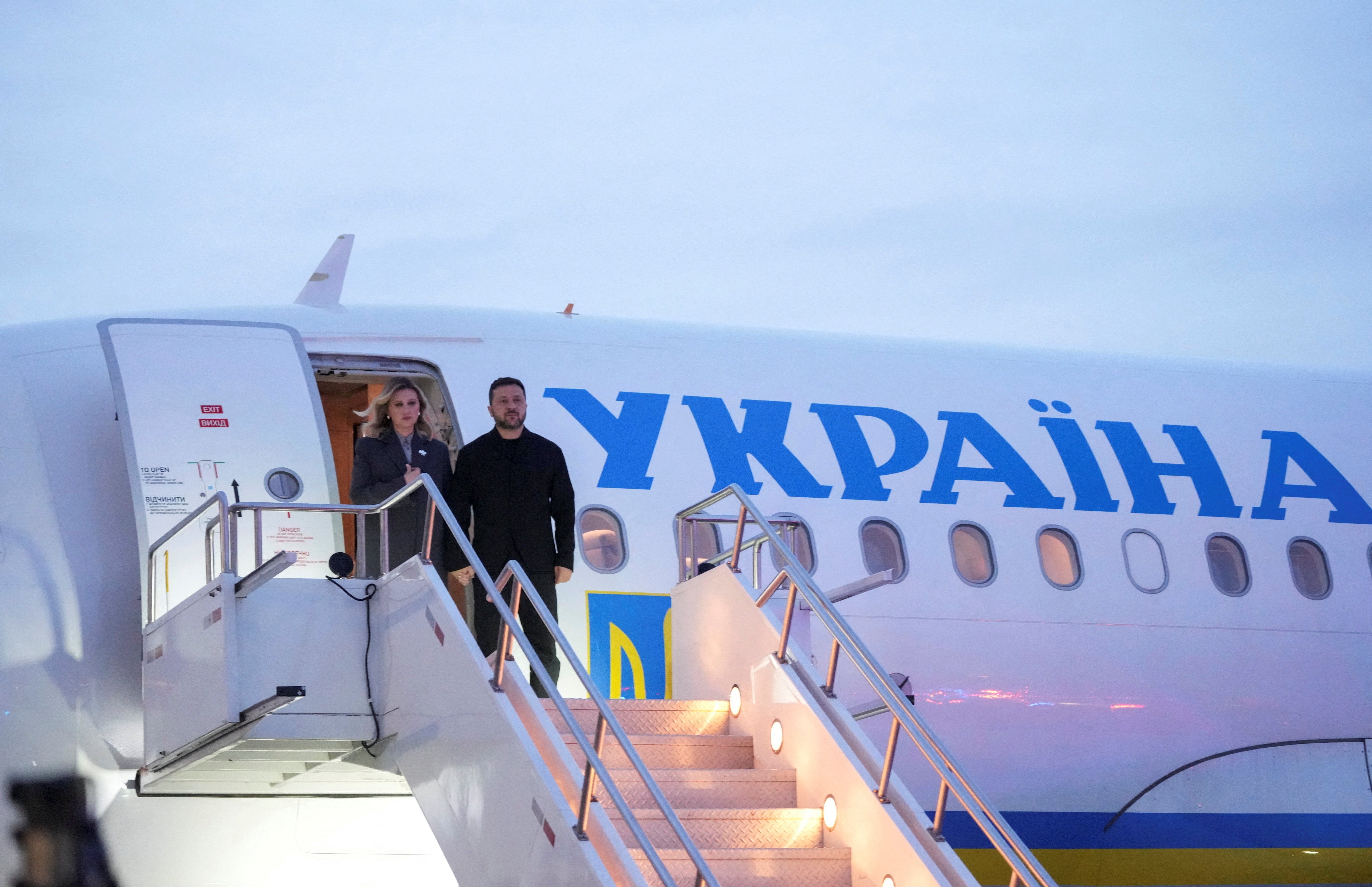Zelensky's plane ‘almost hit' by Russian drone – what we know