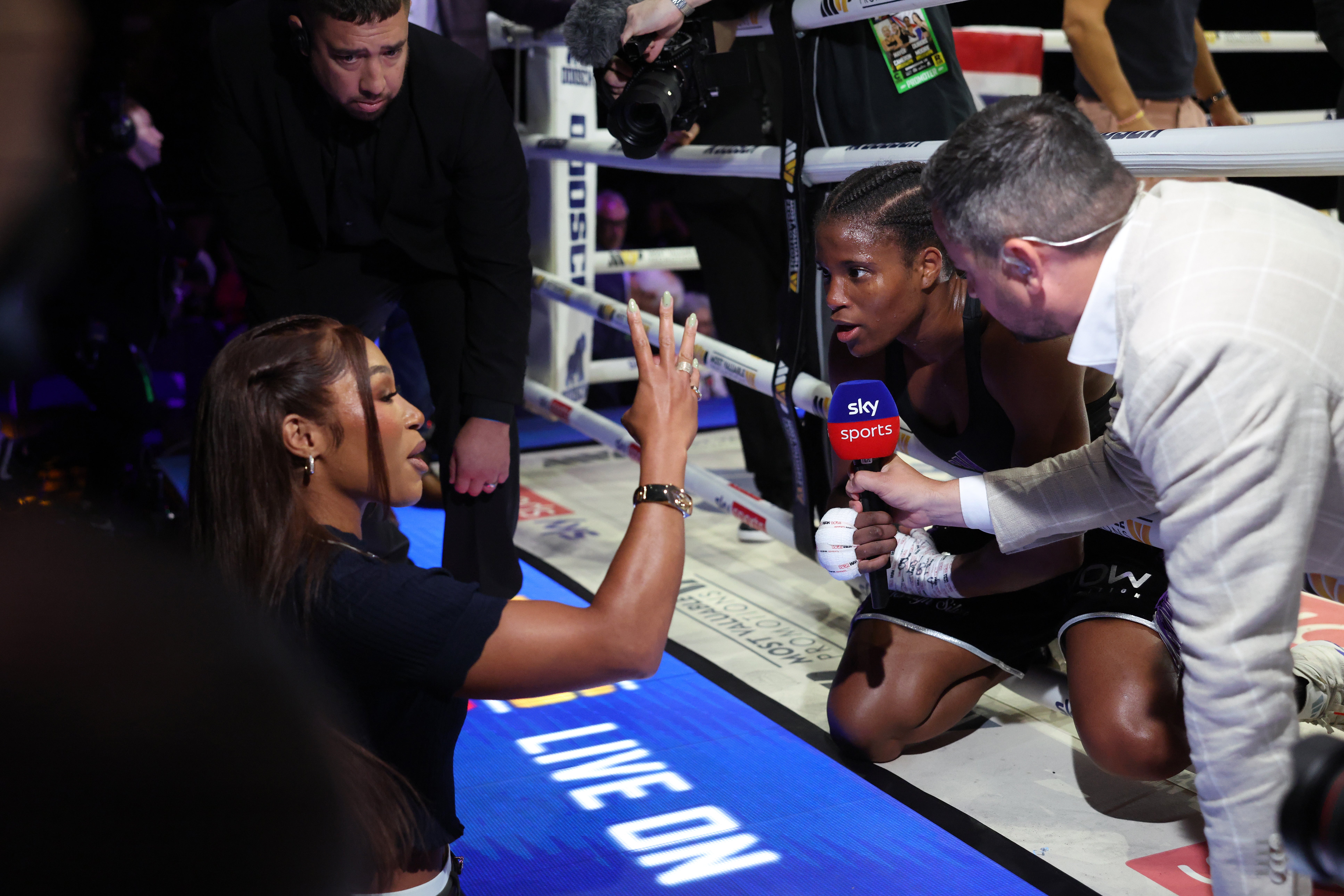 Caroline Dubois ramps up Alycia Baumgardner callout after ringside argument