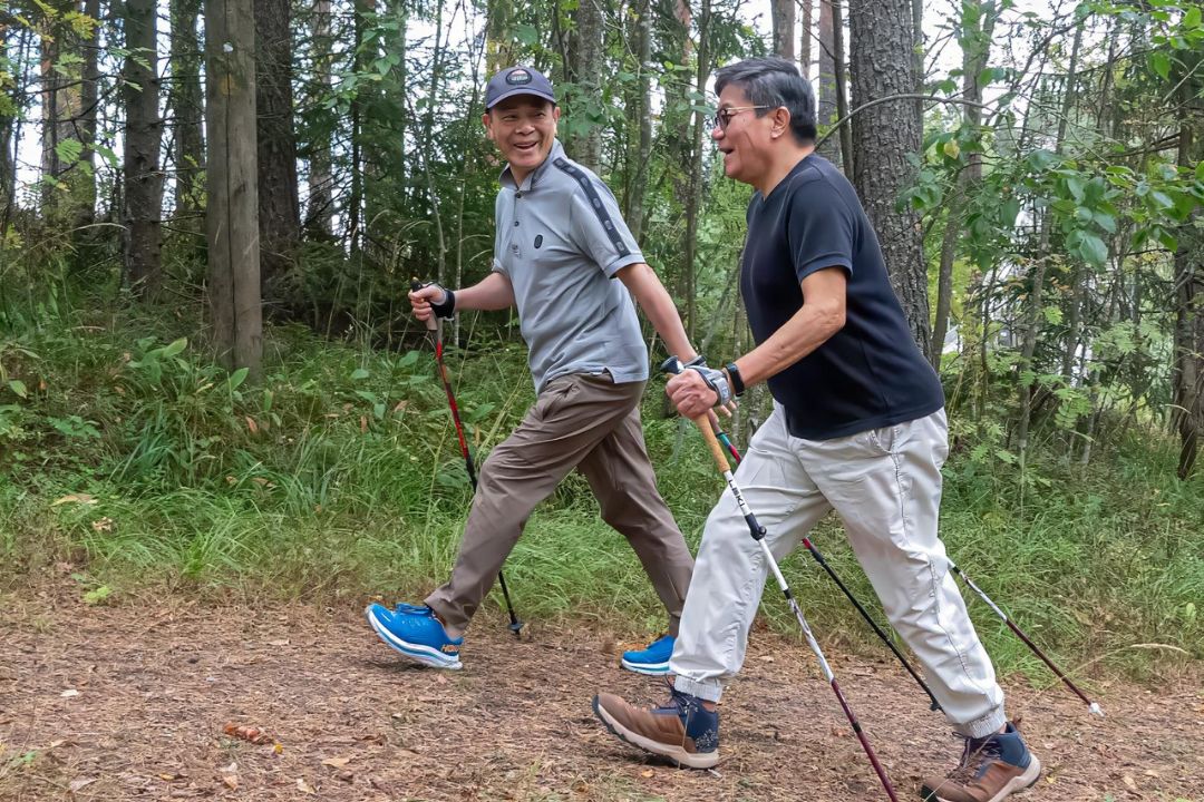 I tried Nordic walking and it delivered some unexpected benefits