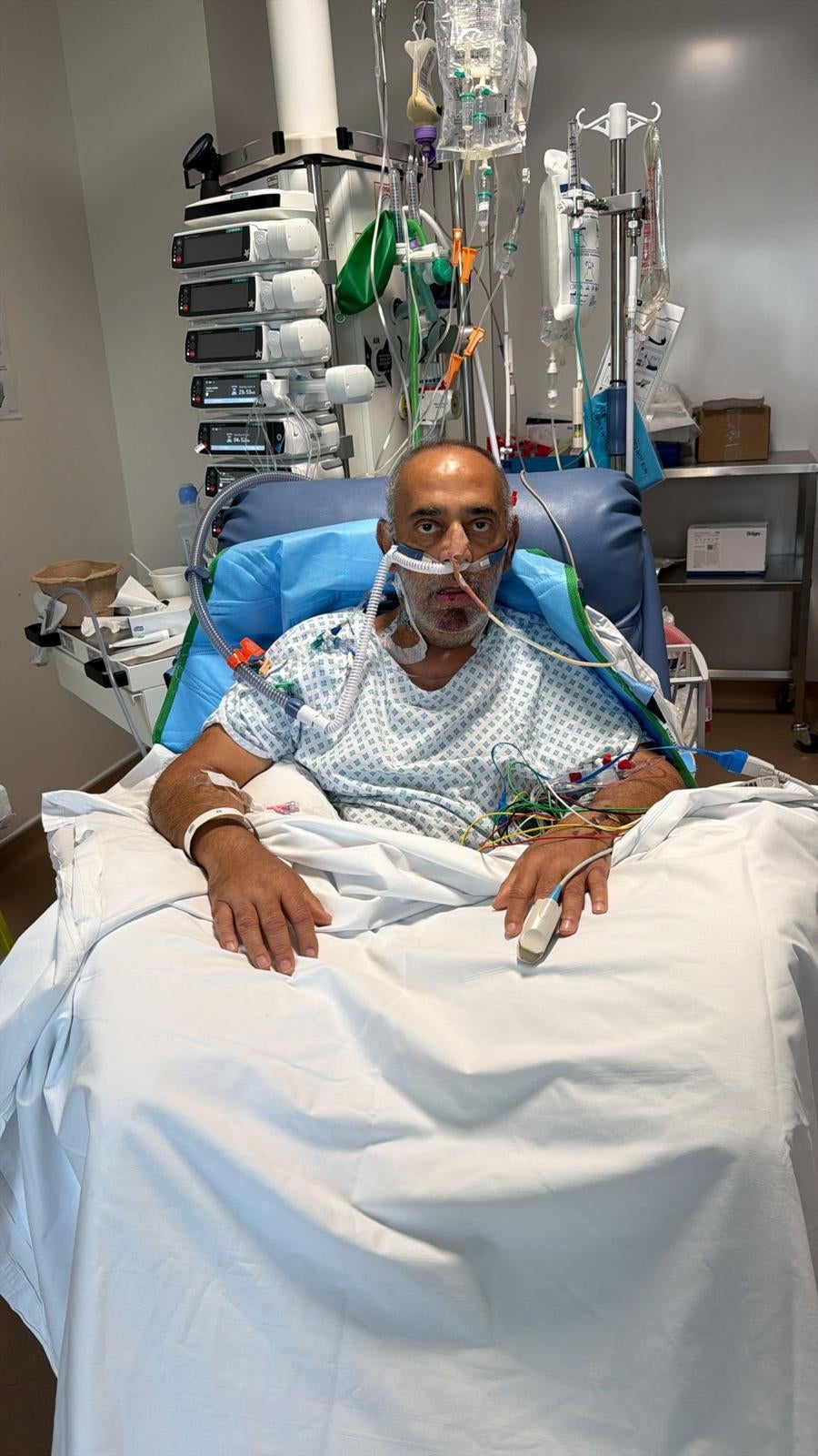 Man given just hours to live after pub roast dinner led to sepsis