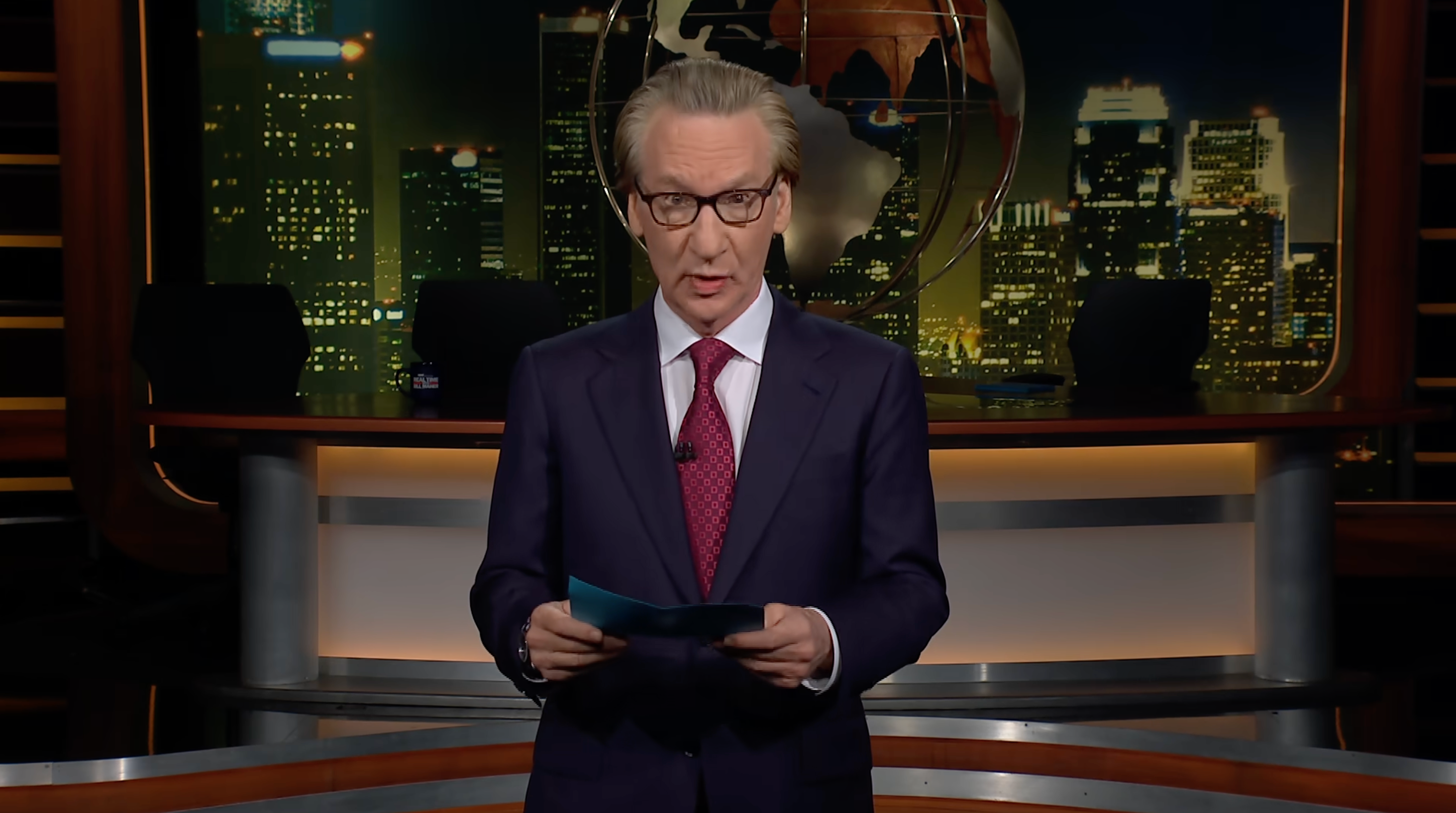 Bill Maher mocks Trump's bizarre convention pledge of allegiance