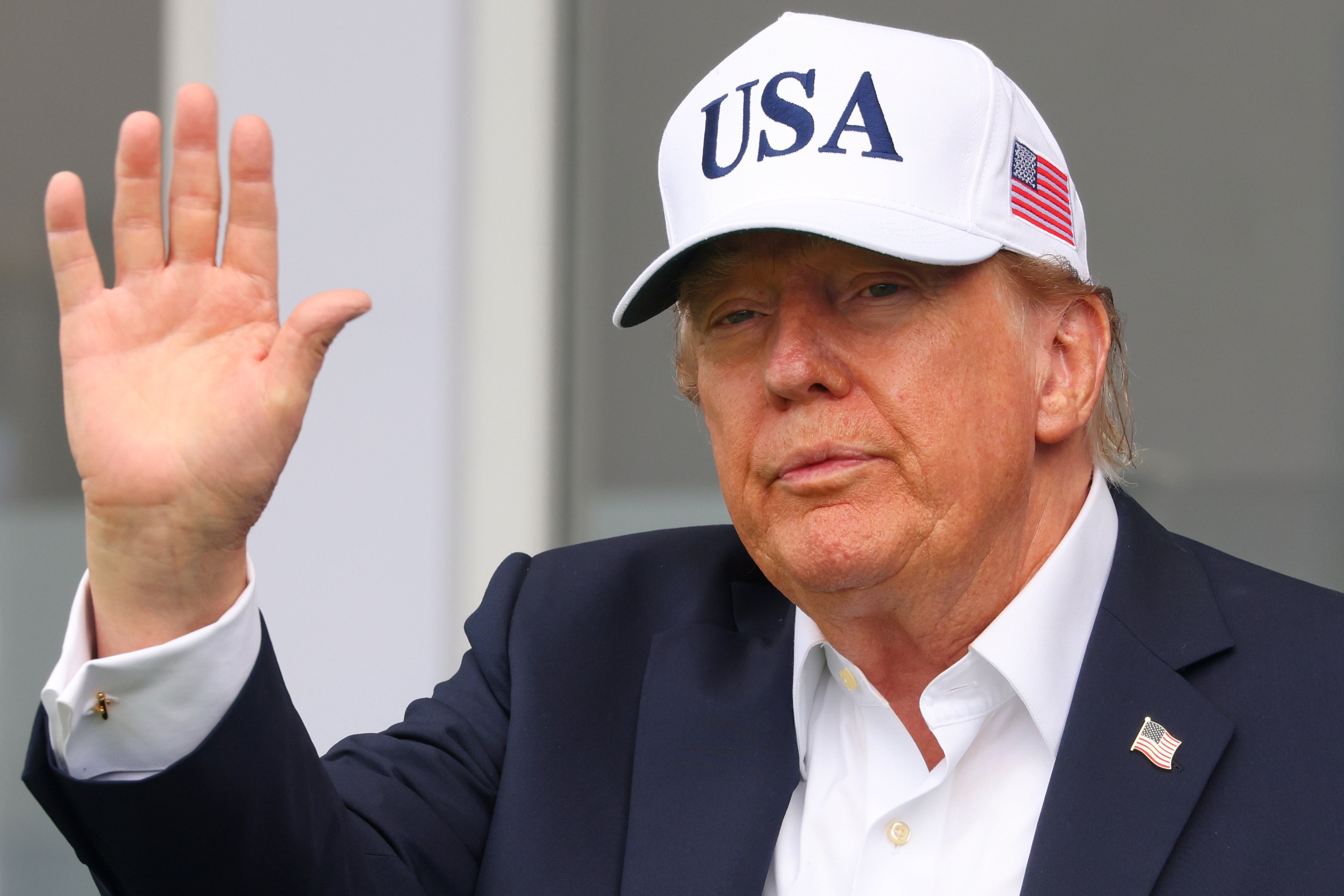 Trump made the remarks during a trip to Ireland
