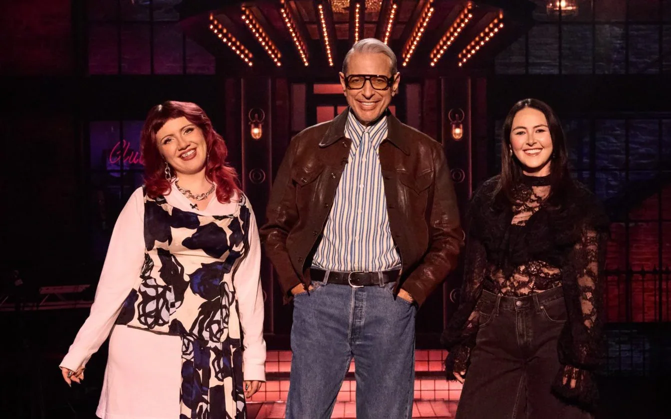 Saturday Night Live UK review – Jeff Goldblum will do anything for attention