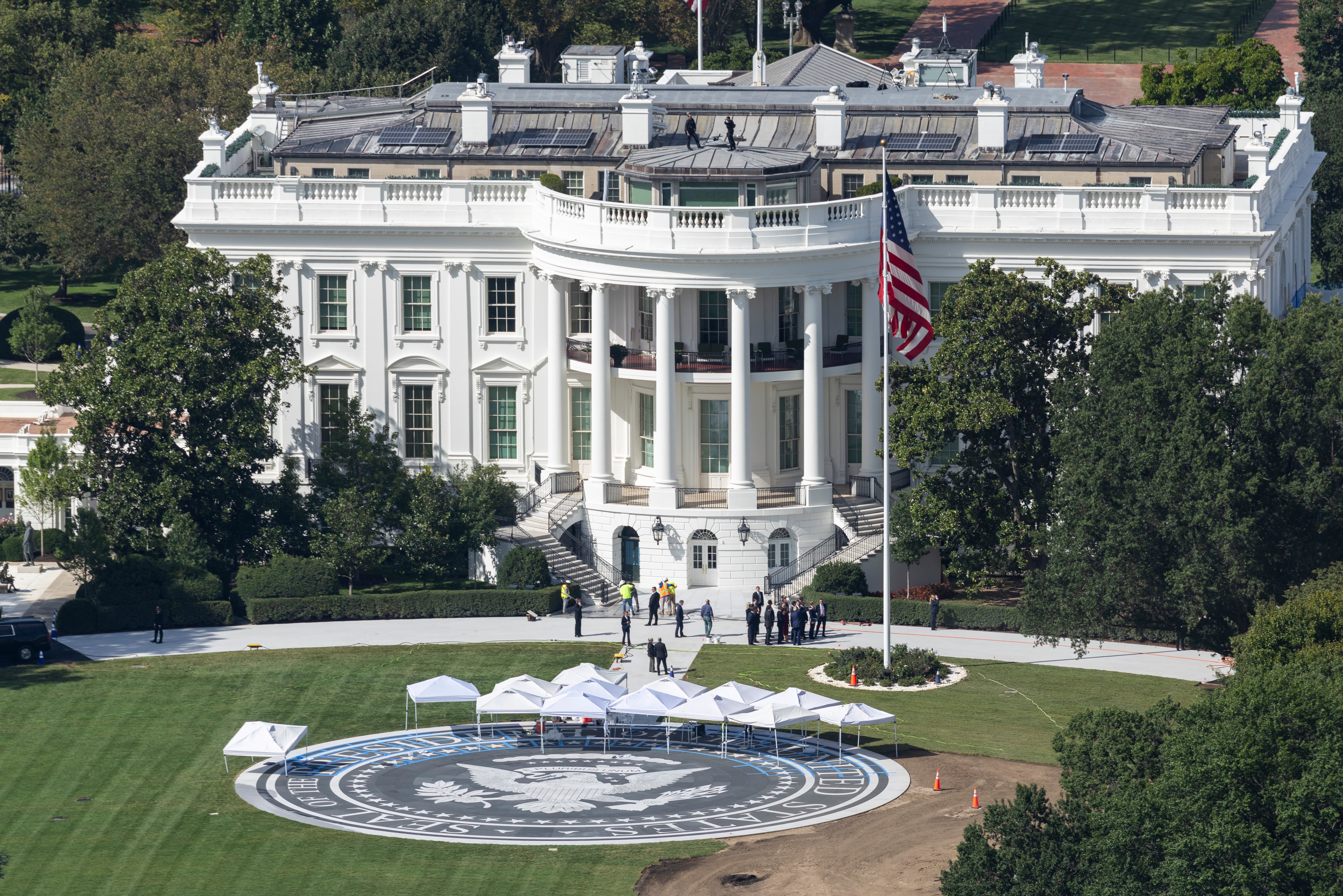 Trump blasts White House as a ‘dump' before his controversial multi-million dollar renovations