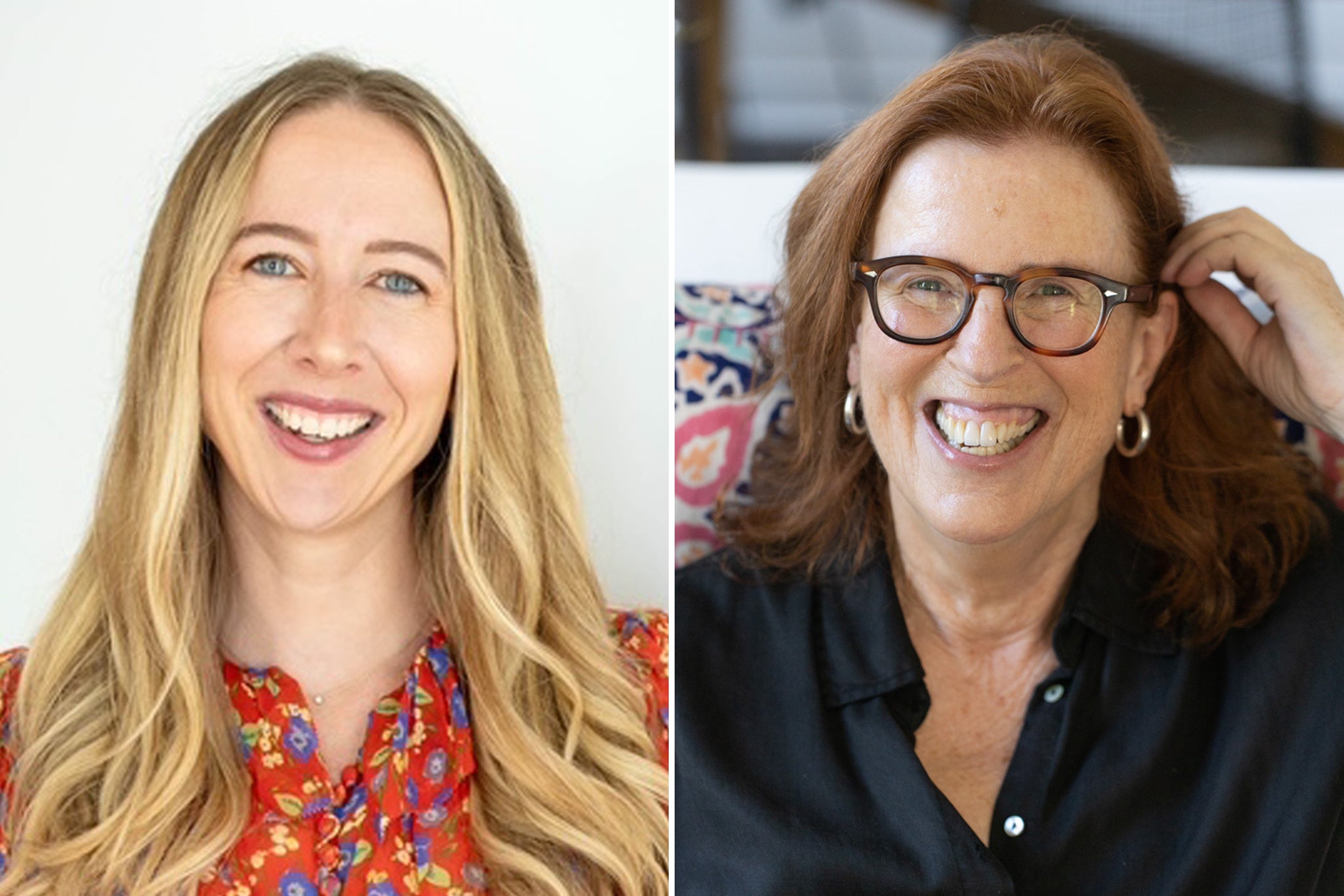 Colleen Slagen (left) and Pamela Redmond (right) are two of America’s most prominent baby naming consultants. Slagen is a professional baby naming consultant and former nurse practitioner, and Redmond runs the wildly successful naming website Nameberry