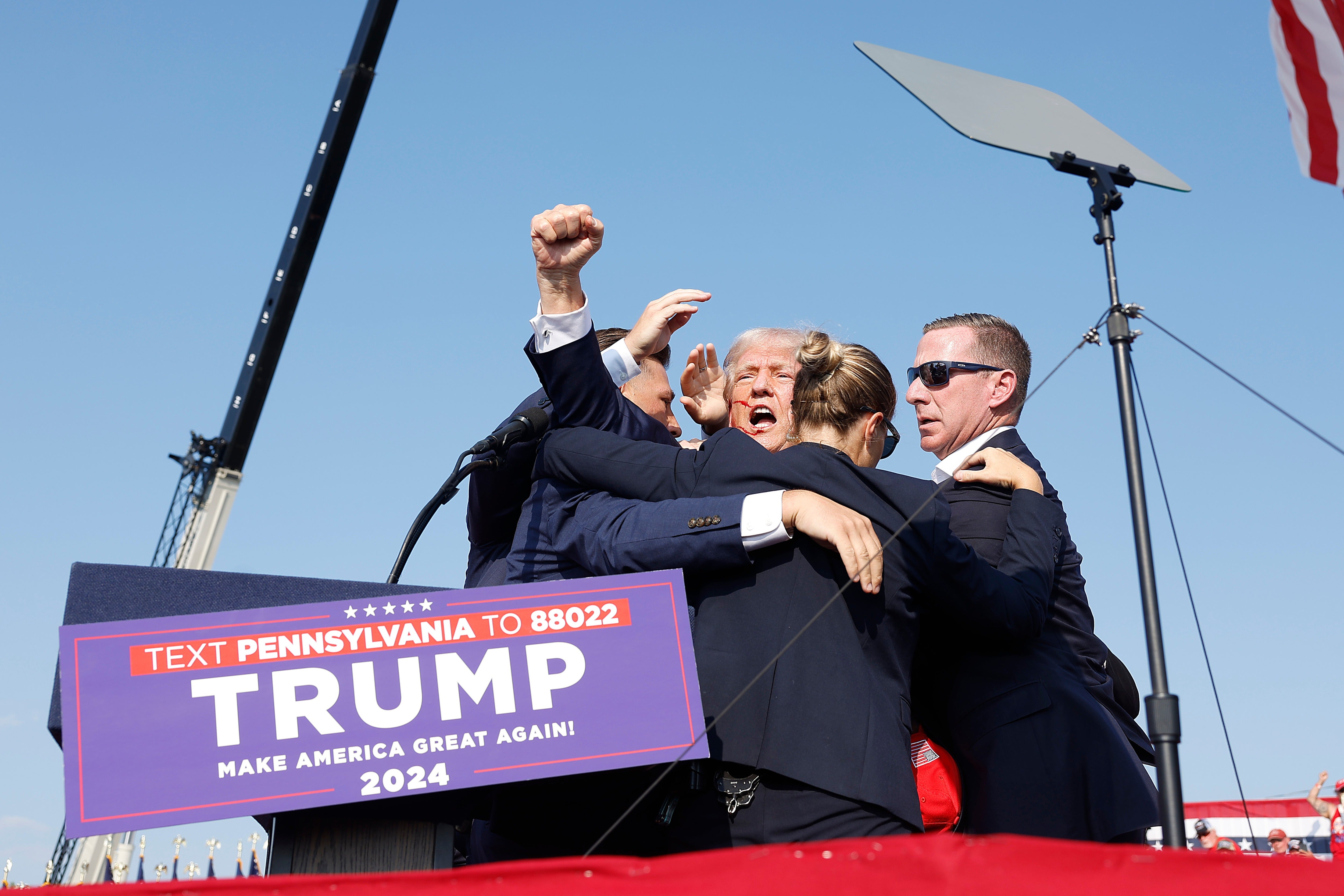 The gunman fired eight shots at the July 2024 rally before he was killed by a Secret Service sniper