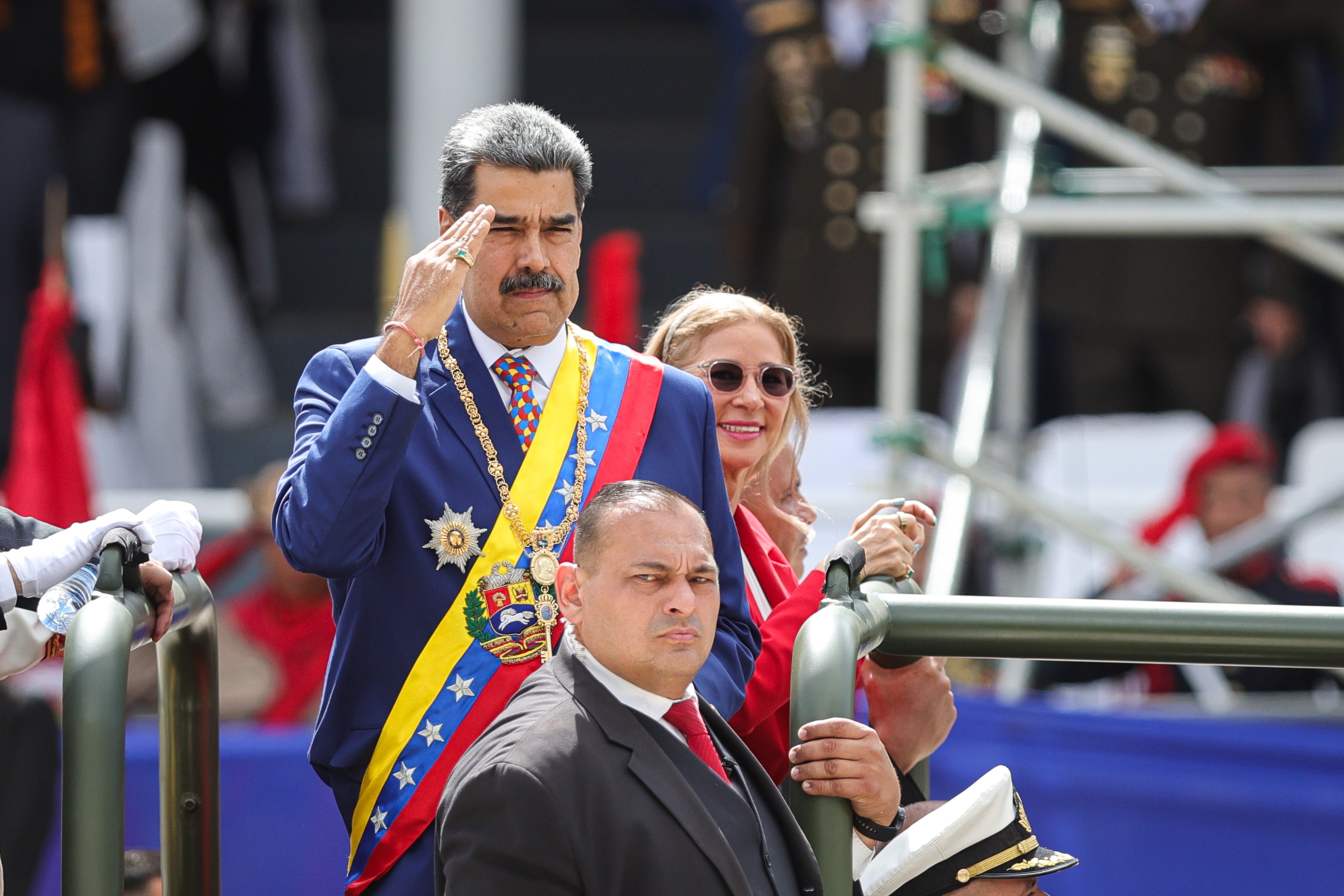 Maduro, 63, and his wife Cilia Flores, 69, are currently awaiting trial at the jail on drug trafficking charges, following a stealth mission by American forces to capture the couple from their Carcas home in early January