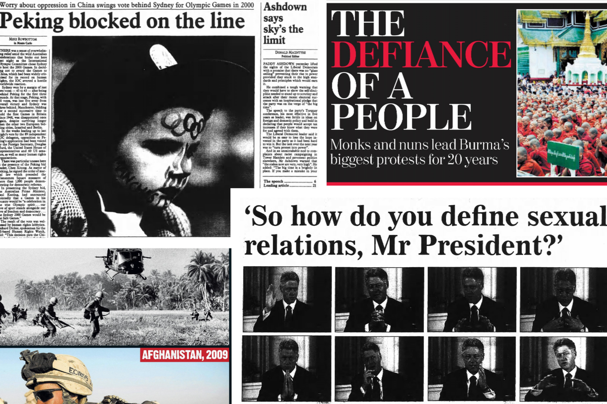 This Week in History: From Olympic scandals to the Saffron Revolution This Week in History: From Olympic scandals to the Saffron Revolution