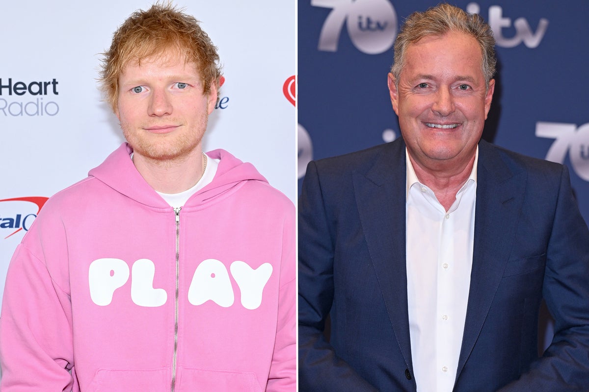 Piers Morgan kritisiert Ed Sheerans tränenreiche Entschuldigung nach dem ...