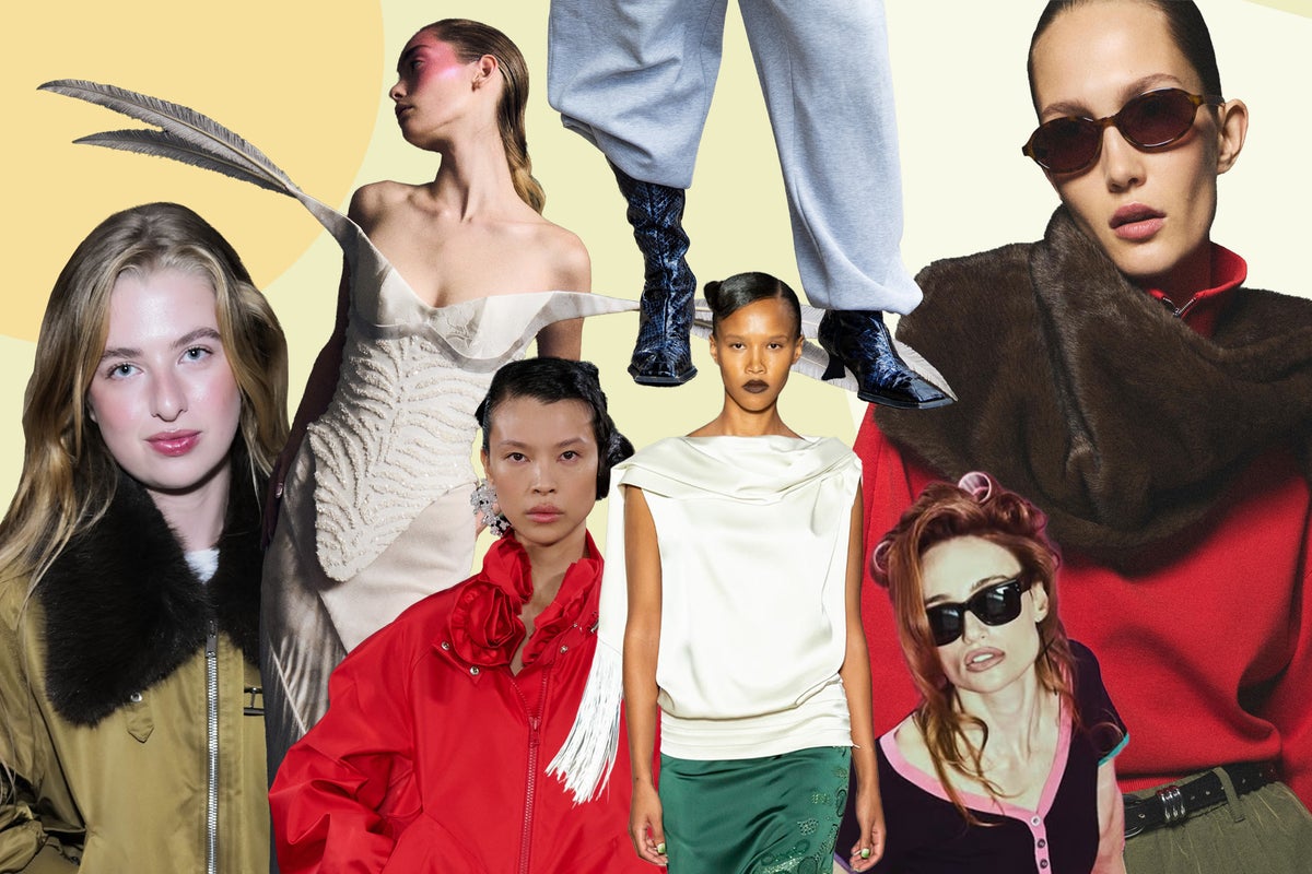 No mascara and tassels on everything – the five London Fashion Week trends to know about now No mascara and tassels on everything – the five London Fashion Week trends to know about now