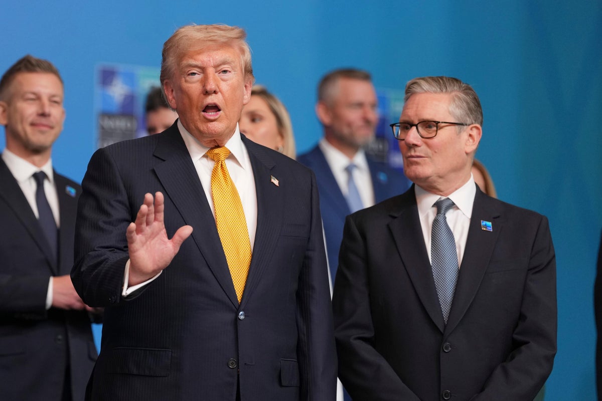 Trump says Starmer rhetoric on Russia was 'too tough'