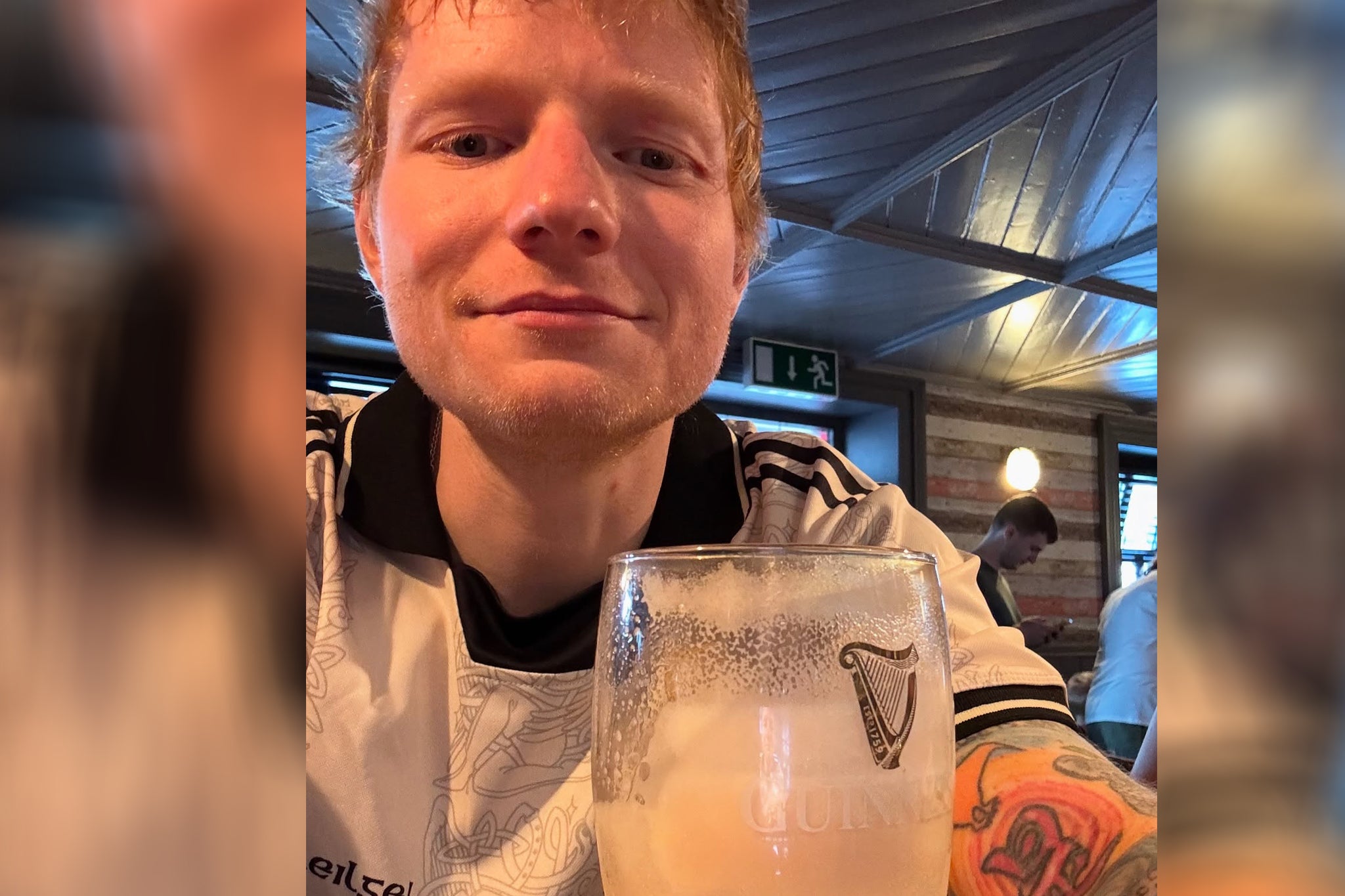 Sheeran’s music was pulled from a radio station in Ireland amid the backlash over Macklemore being dropped as his support act
