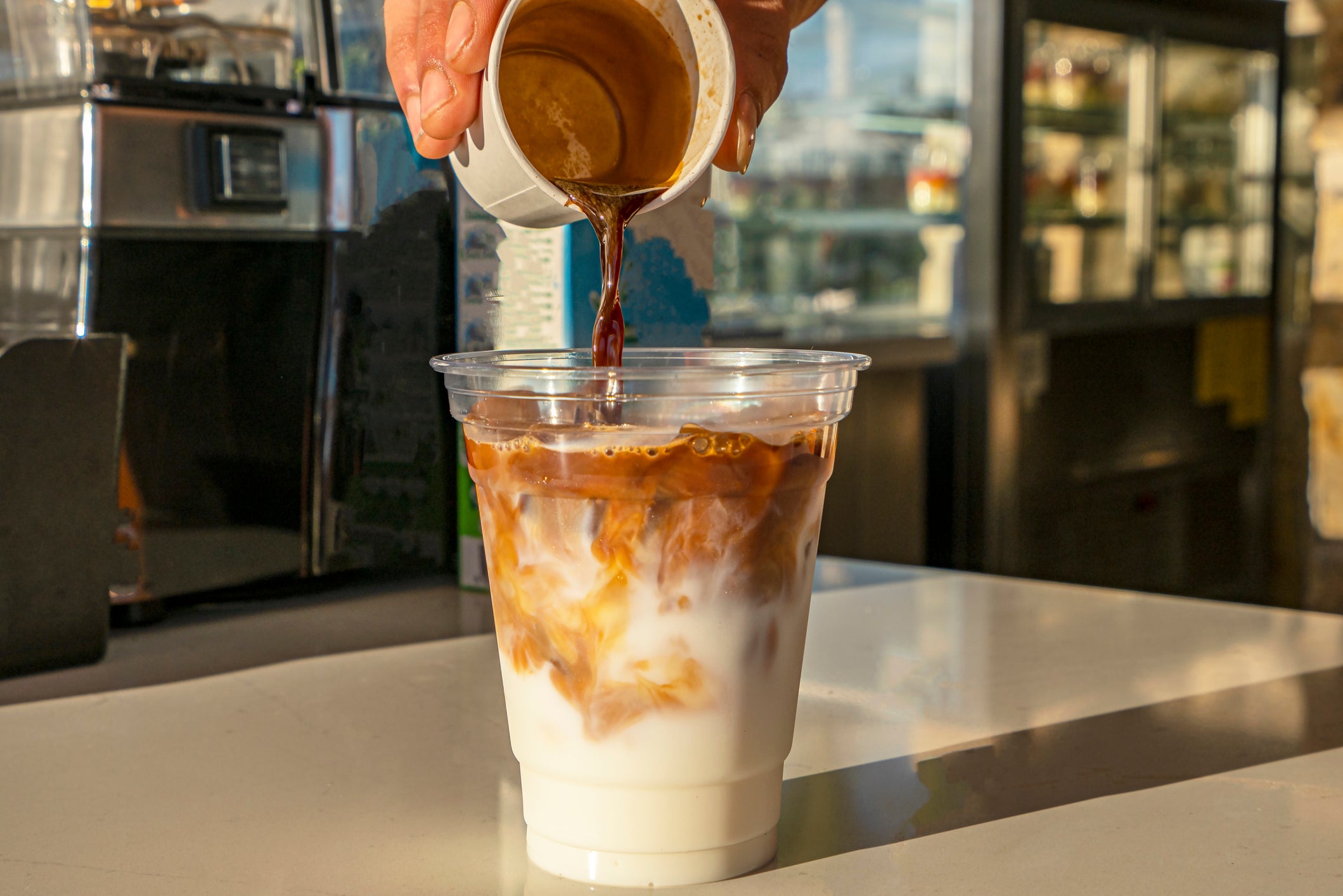Some young people argue that coffee is no different from drinking water to stay hydrated