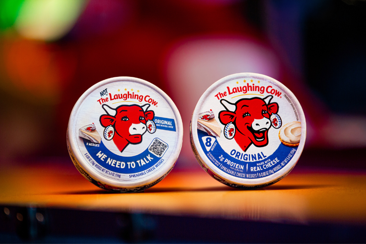 Laughing Cow cheese wipes smile off its mascot’s face — and there’s a cryptic message behind the move Laughing Cow cheese wipes smile off its mascot’s face — and there’s a cryptic message behind the move