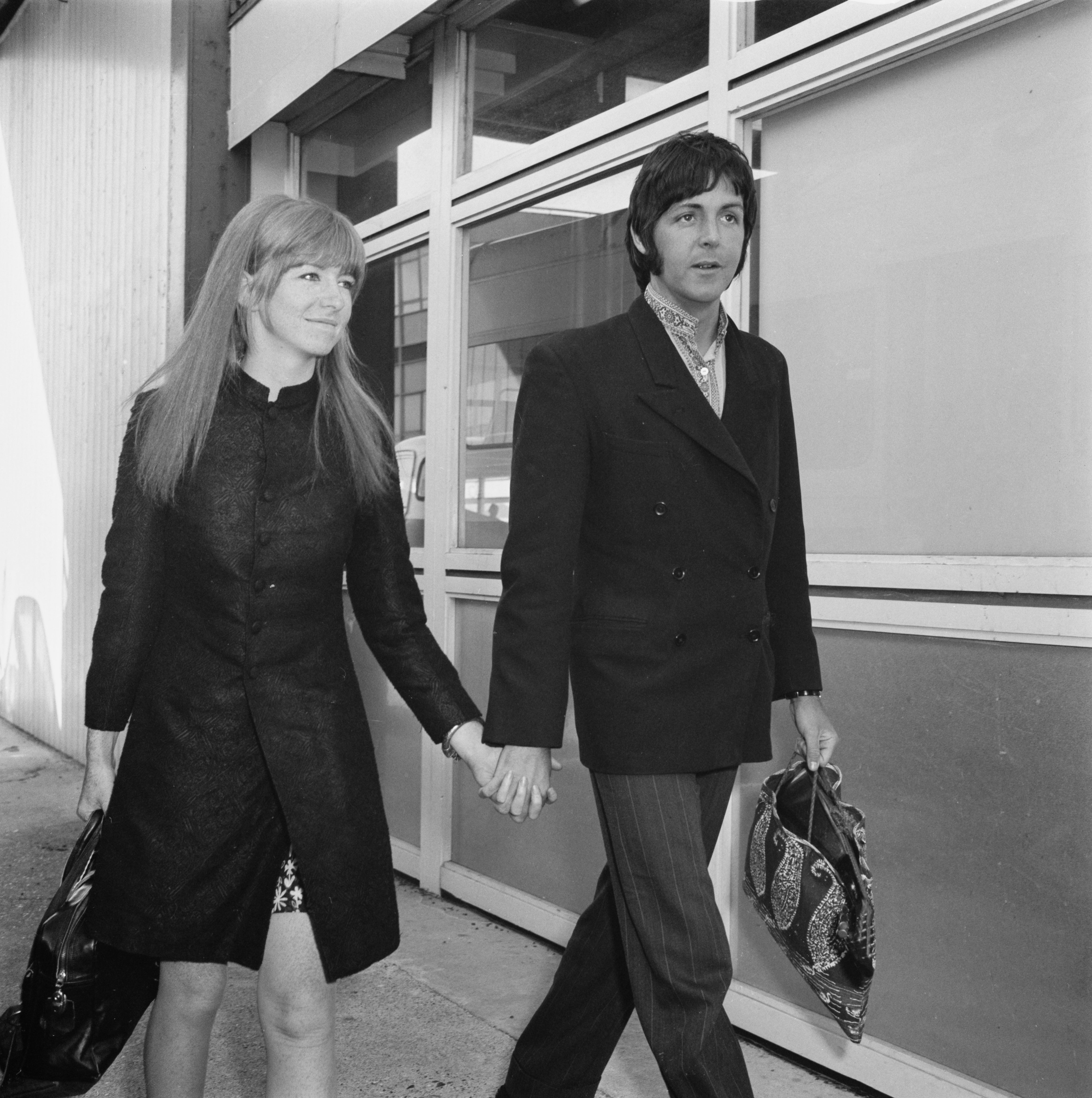 Jane Asher and Paul McCartney in 1968