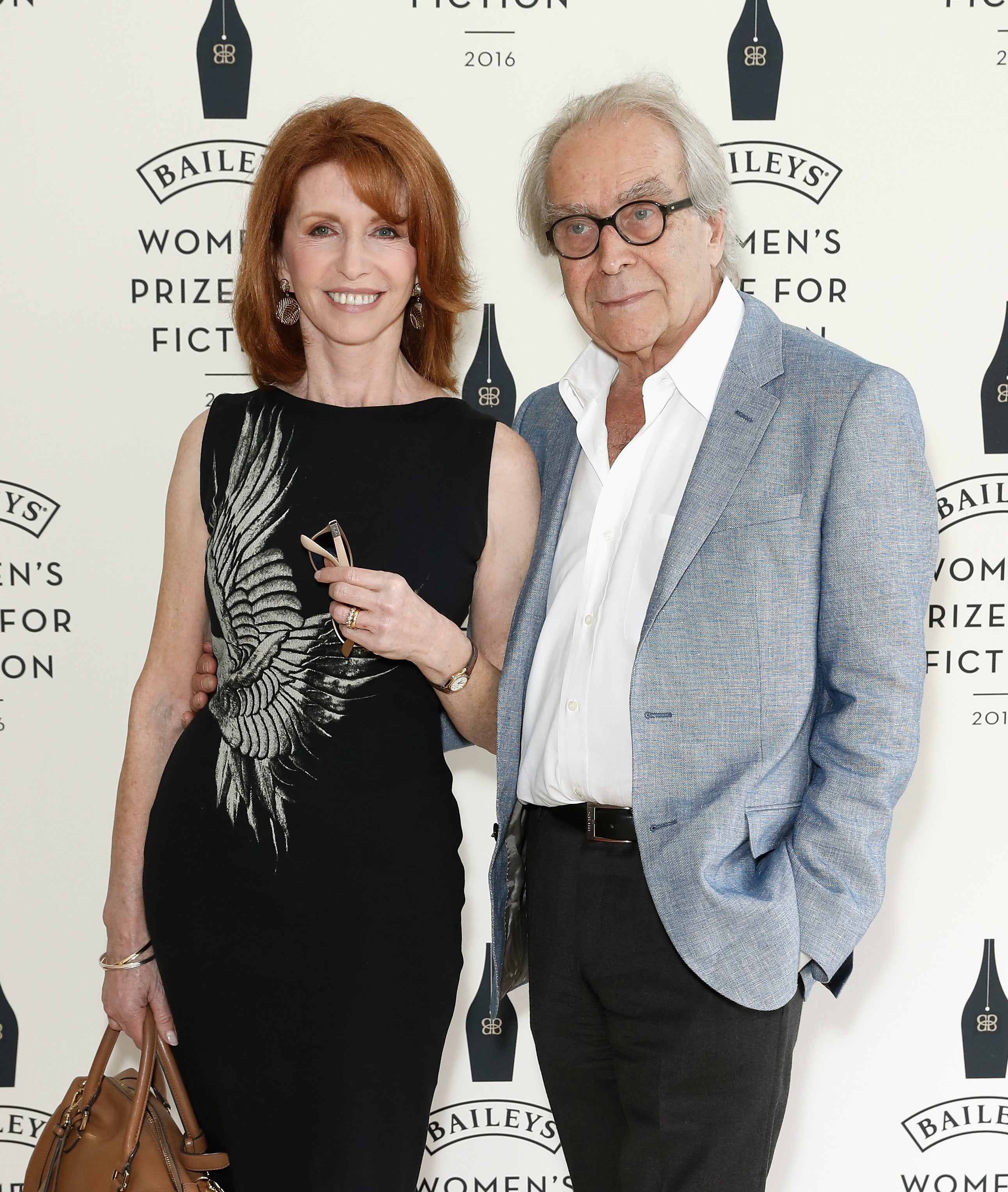 Jane Asher with her husband Gerald Scarfe