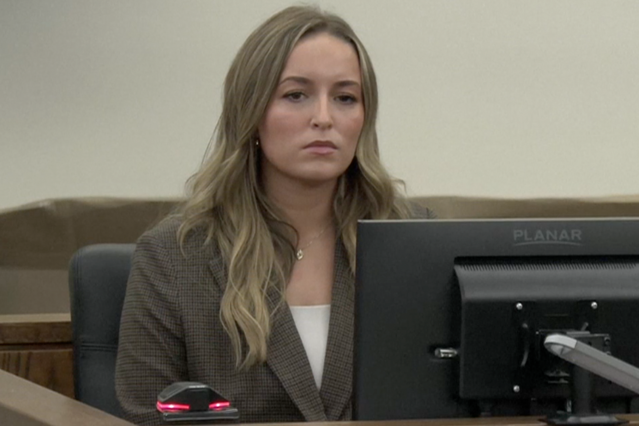 Alleigha Botner testifies at the trial