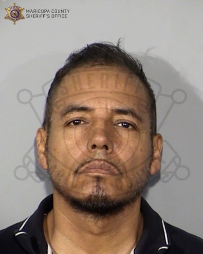 Alberto Ontiveros-Sanchez, the father-in-law of a murder victim, pictured, attacked the killer, Abel Uribe, in the middle of his sentencing hearing Wednesday