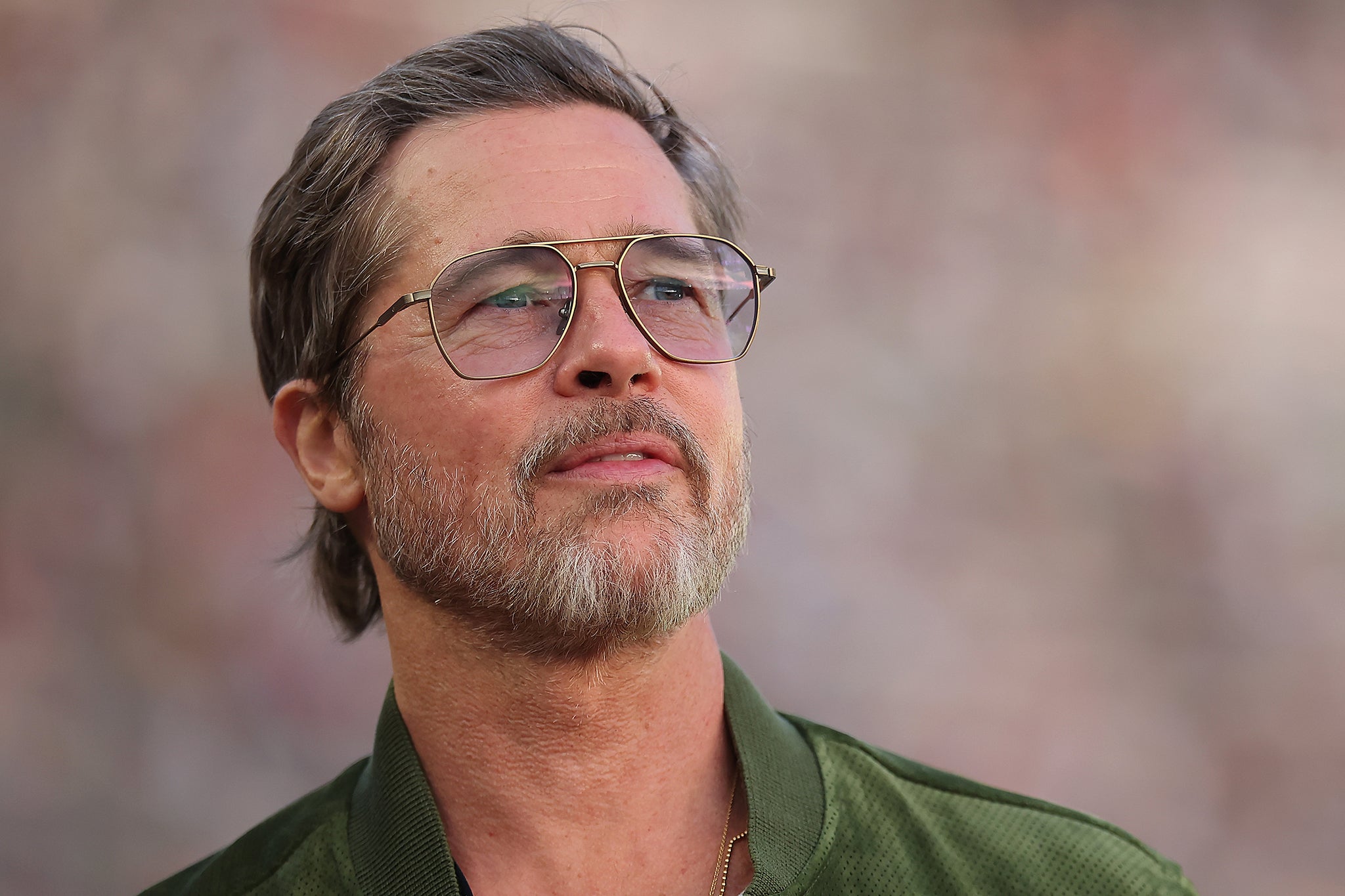 Bulletproof: Brad Pitt at an event for ‘Heart of the Beast’ this month