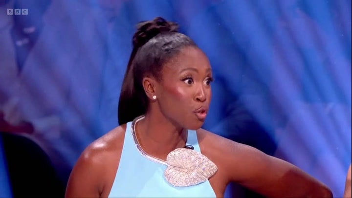 Motsi Mabuse during Saturday’s live episode