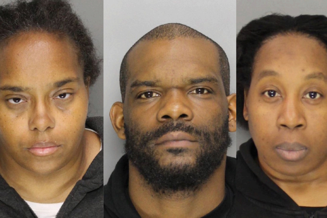 Ashley Jackson; 40, Derrick Jackson; 41 and Briana Reynolds; 36. All three adults are facing first and second-degree child negligence charges and misdemeanor marijuana possession charges after 15 children were found allegedl living in 'deplorable conditions' in their two-bedroom apartment in Marietta, Georgia