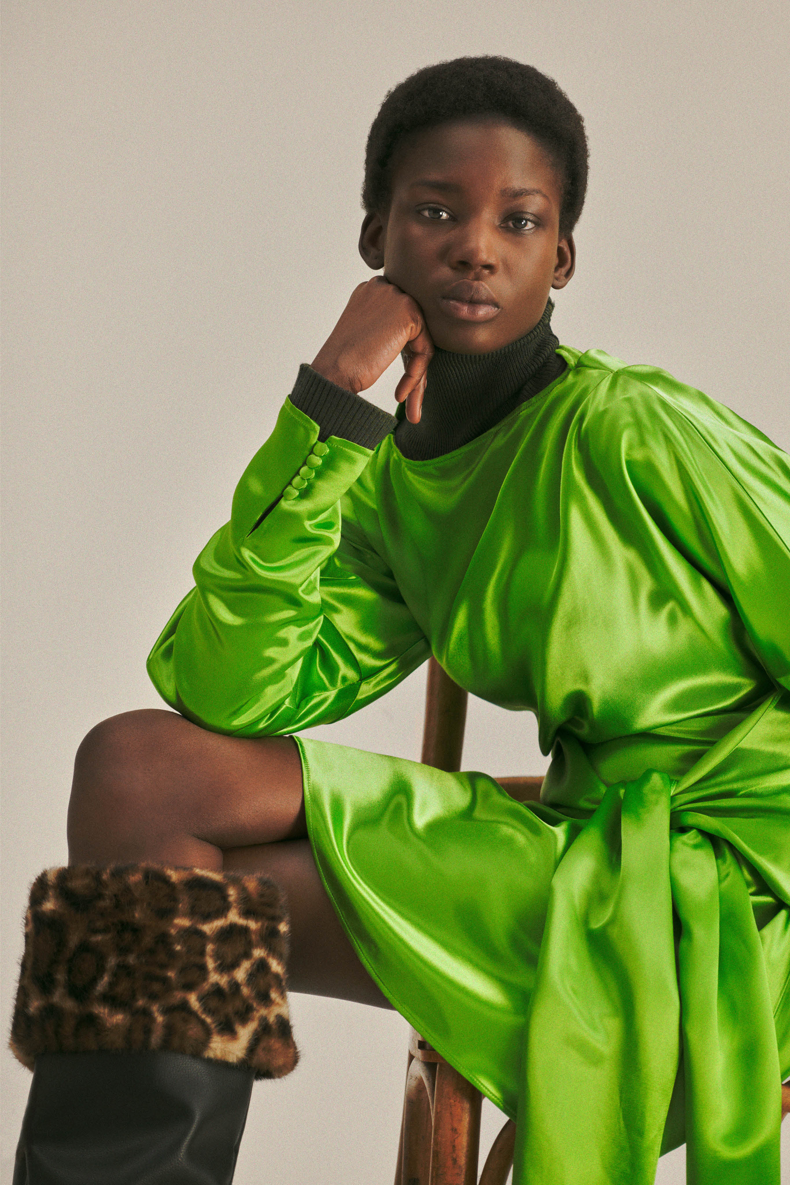 Vibrant emeralds are the go-to shade for autumn