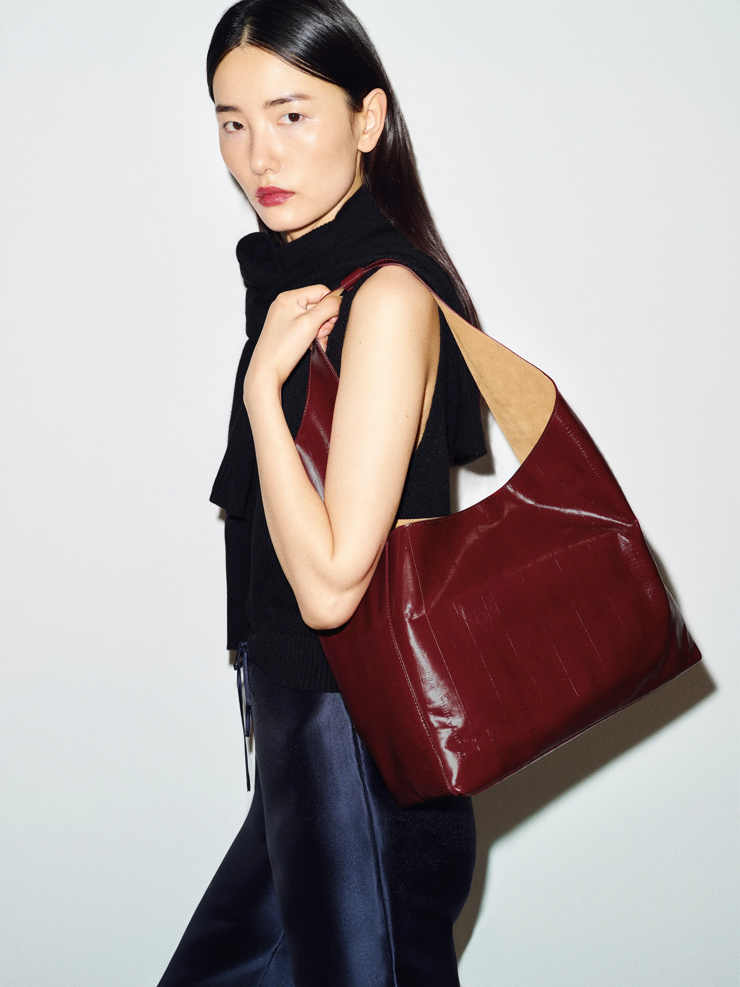 This Reformation bag’s autumnal tones are perfect – plus it’s a versatile colour