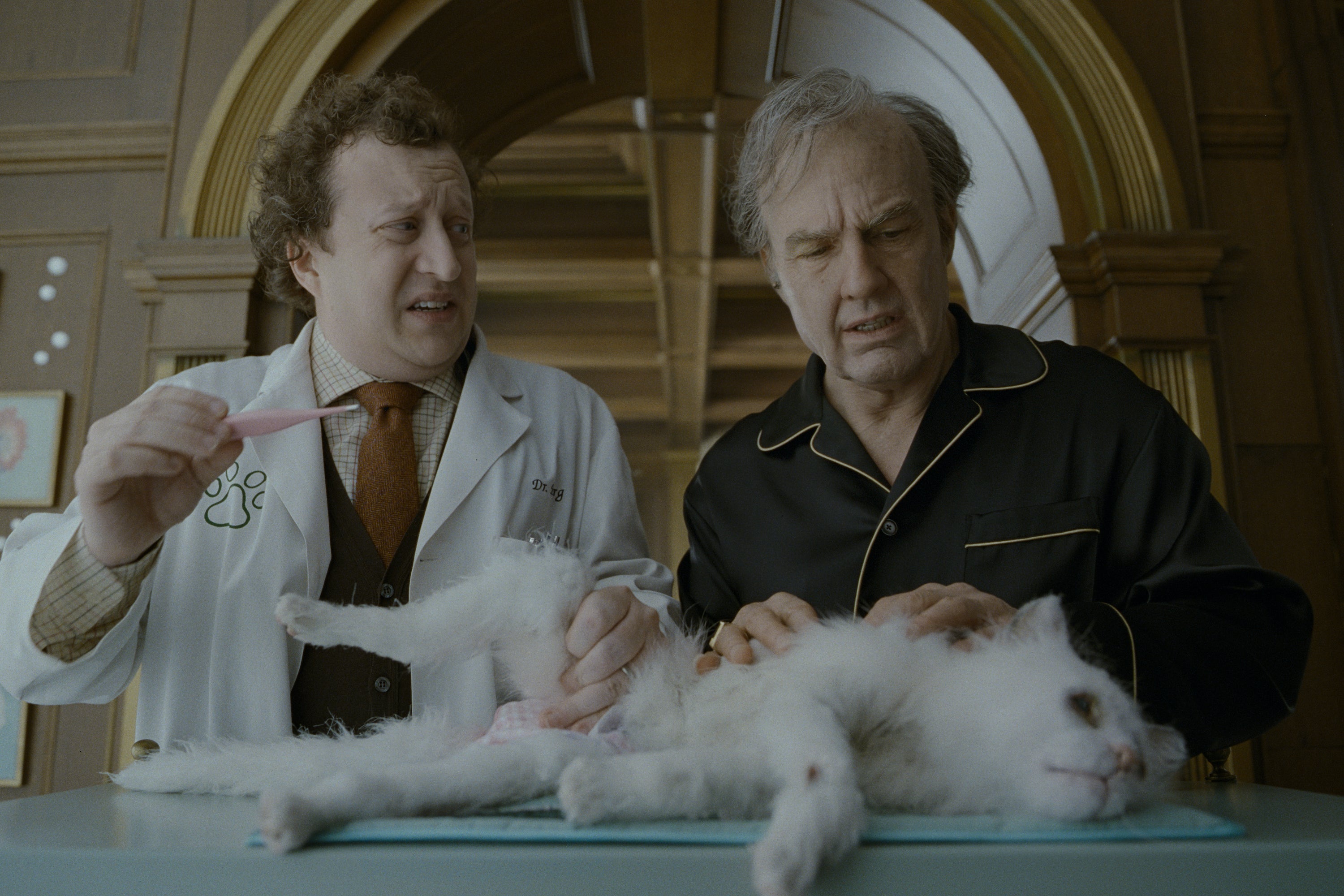 Ross Hatt, Tom Cruise, and the ailing cat in ‘Digger’