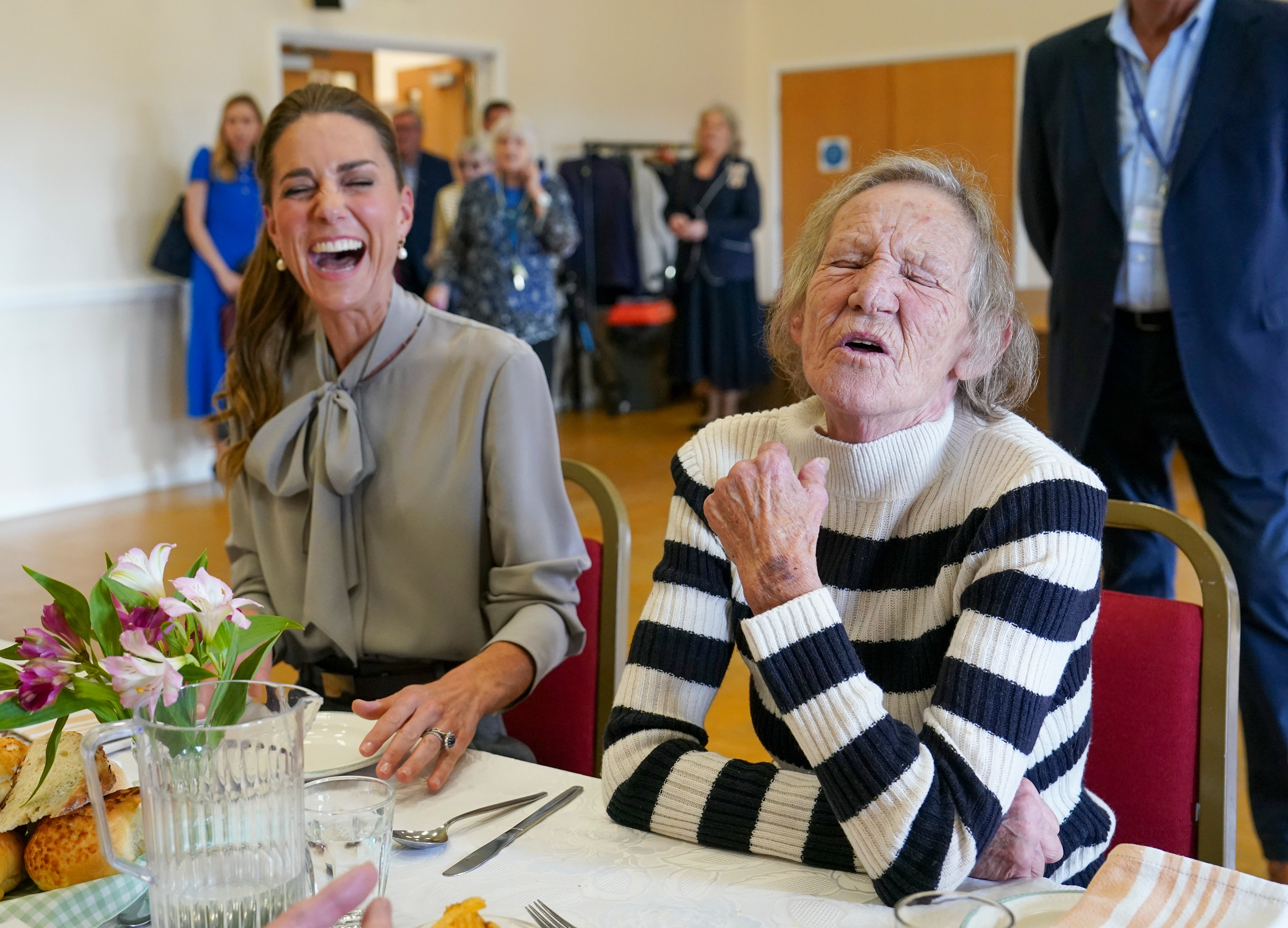 Kate joked that her and her husband are a ‘good double act’ with the washing up
