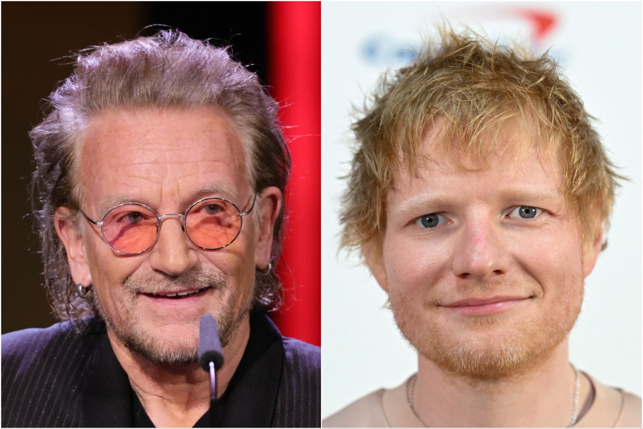 Bono has revealed how Ed Sheeran was reluctant to get political when he collaborated with U2 on the song ‘Yours Eternally’ earlier this year