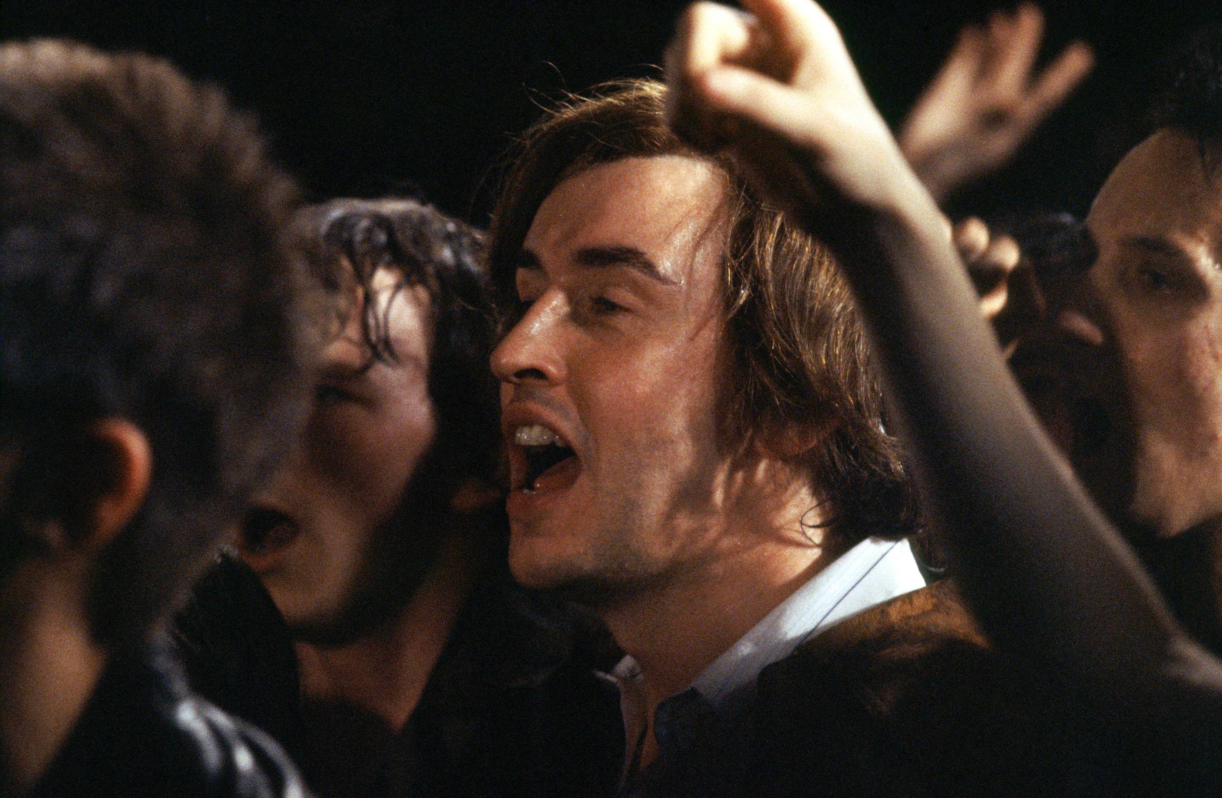 Steve Coogan as Tony Wilson in '24 Hour Party People'