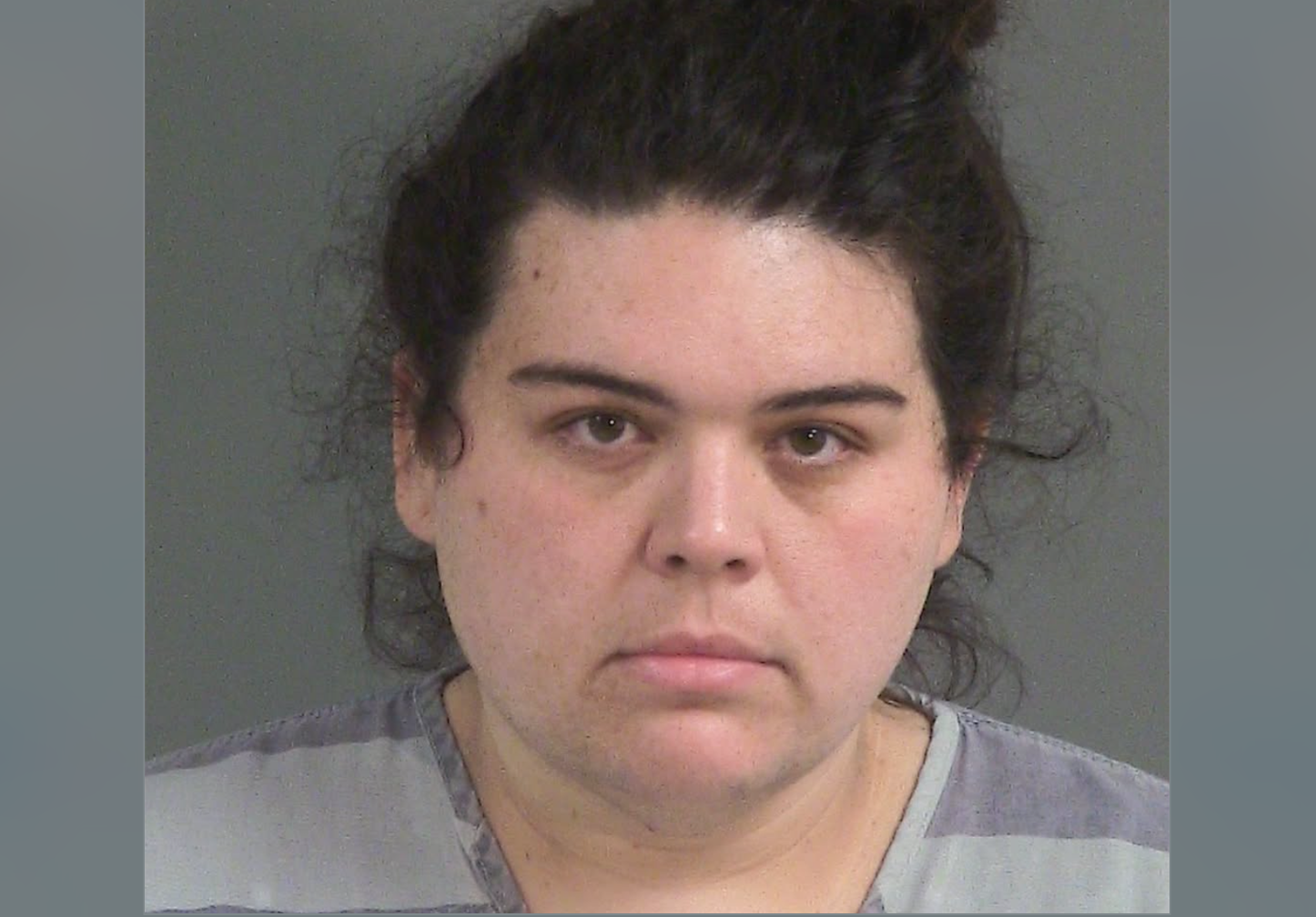 Justine May, of South Carolina, was arrested on two counts of homicide by child neglect after Charleston County Sheriff's Office deputies found her two young daughters, Emory Deacon, 2, and Harley Deacon, 1, dead from starvation and dehydration at her home