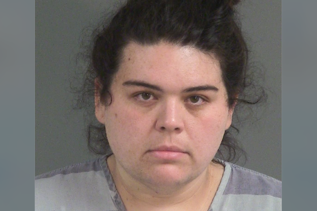 Justine May, of South Carolina, was arrested on two counts of homicide by child neglect after Charleston County Sheriff's Office deputies found her two young daughters, Emory Deacon, 2, and Harley Deacon, 1, dead from starvation and dehydration at her home