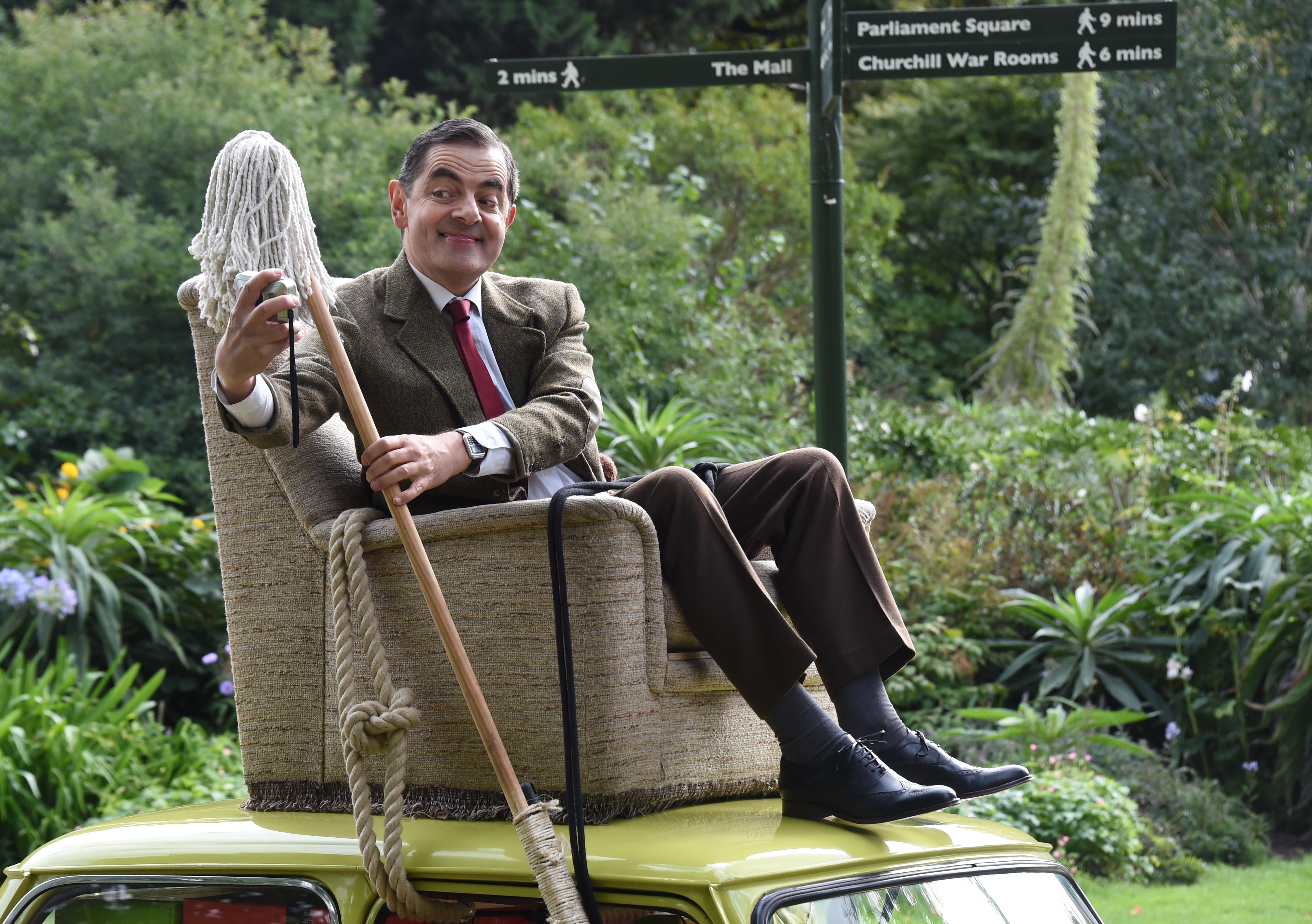 Rowan Atkinson as Mr. Bean
