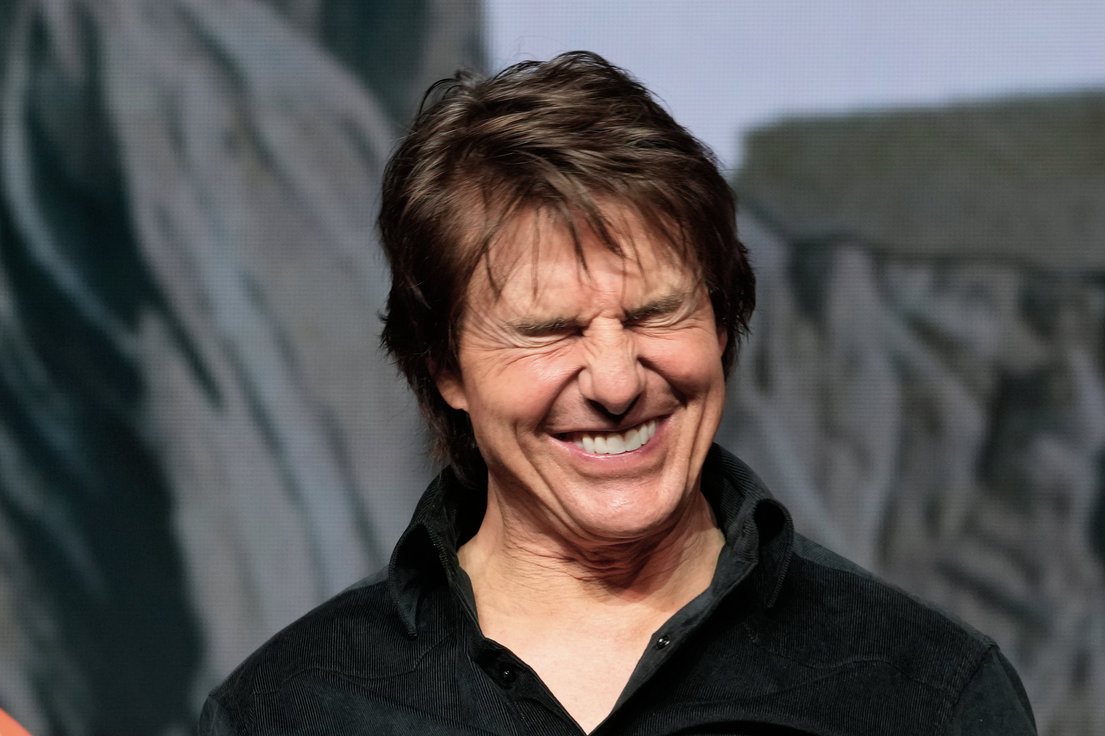 Tom Cruise at the South Korea premiere of ‘Digger’ last week