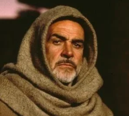Sean Connery starred in 'The Name of the Rose'