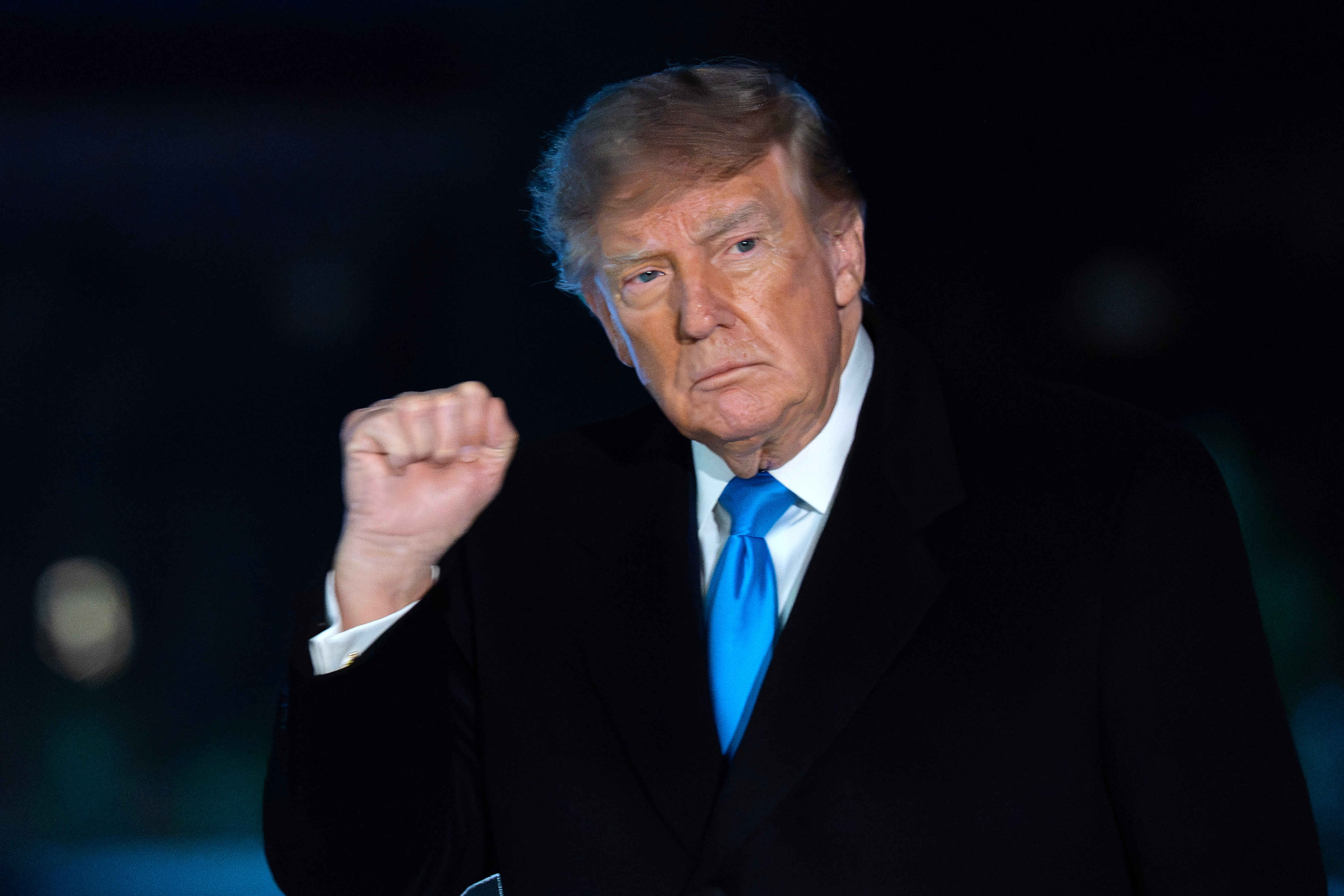 Trump uses anti-trans slur against Senate candidate Annie Andrews