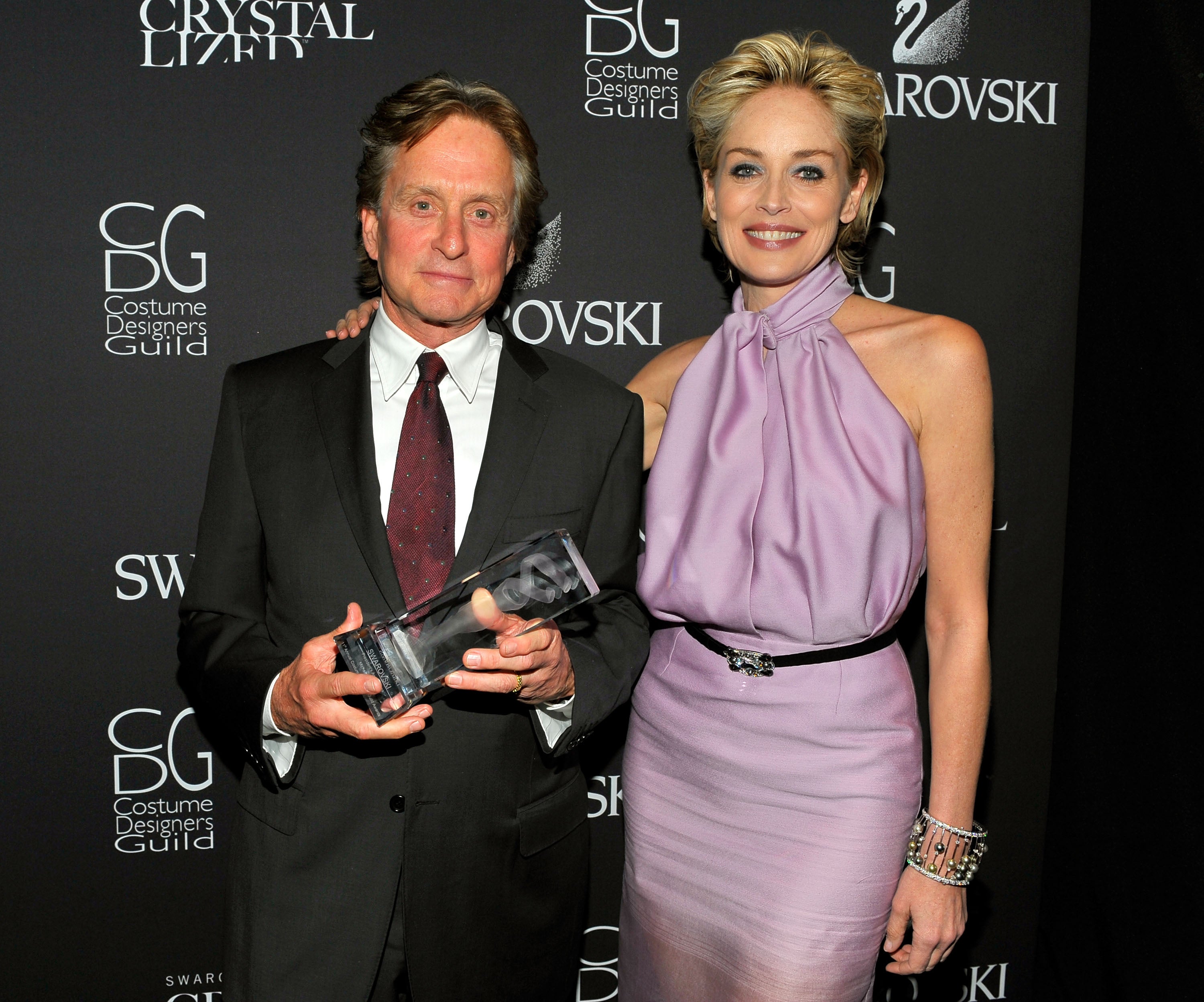 Michael Douglas and Sharon Stone co-starred in 'Basic Instinct'