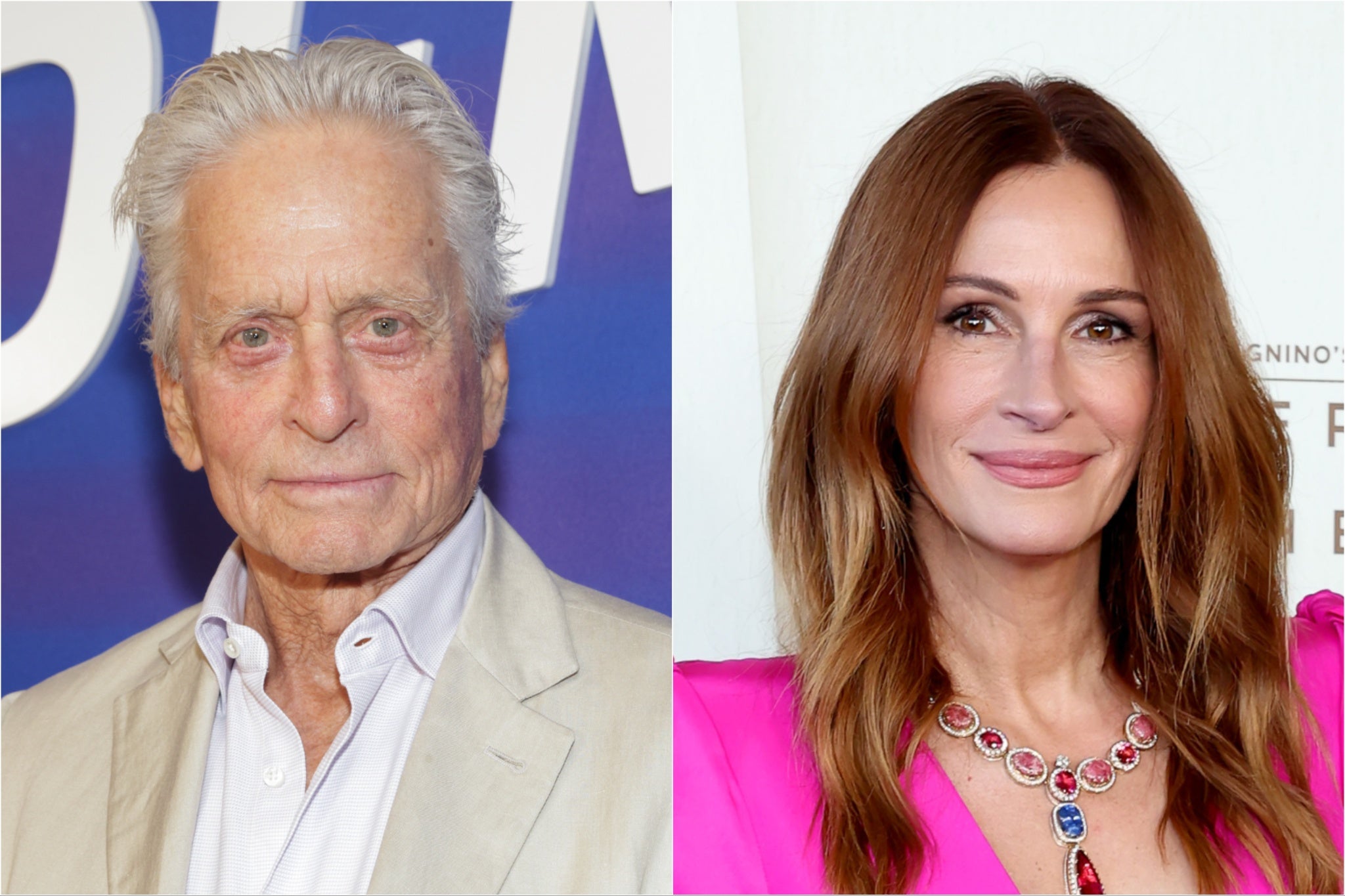 Michael Douglas recounts drunken confrontation with Julia Roberts in memoir