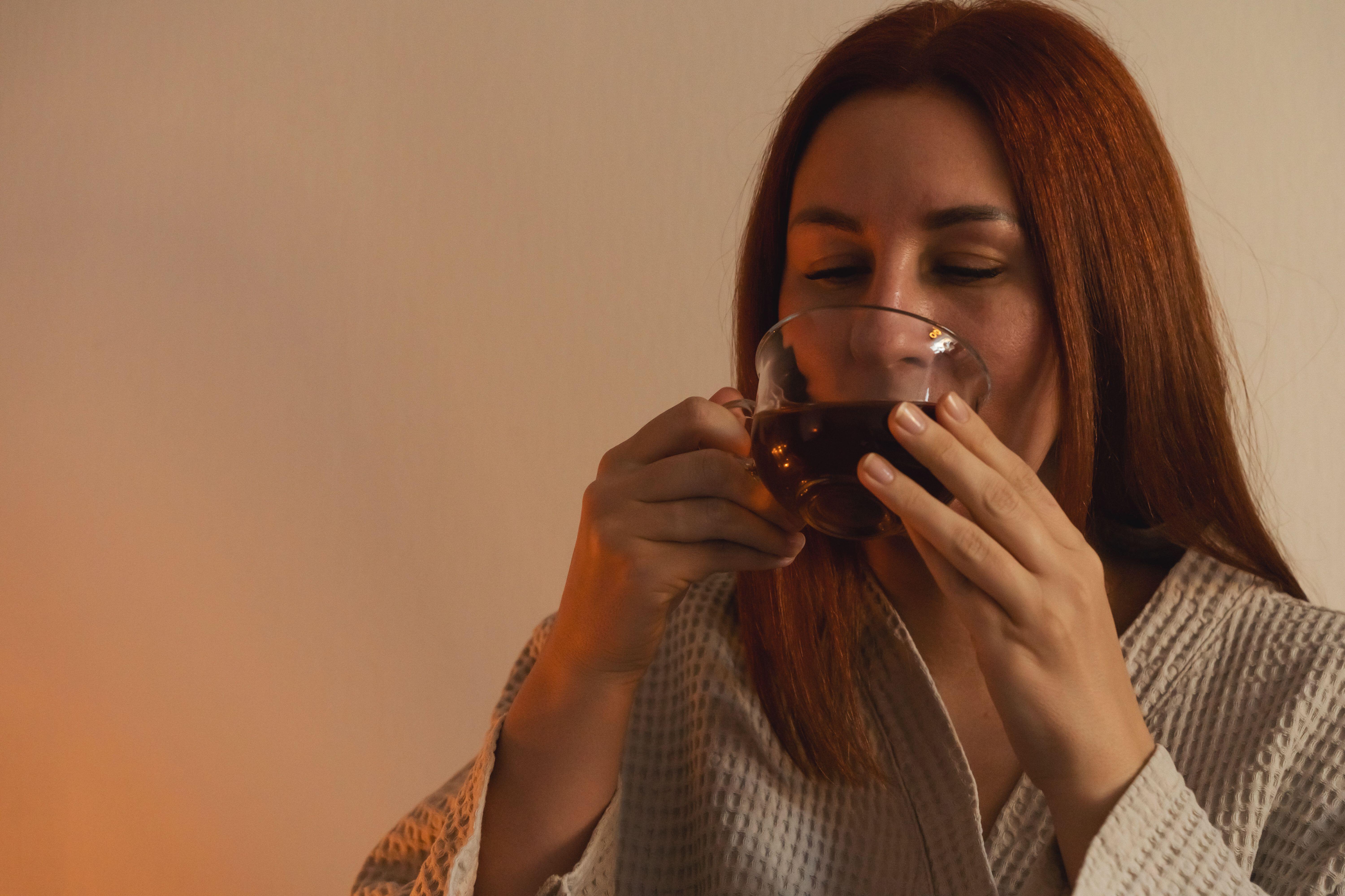 The temperature you drink your tea may also impact your health