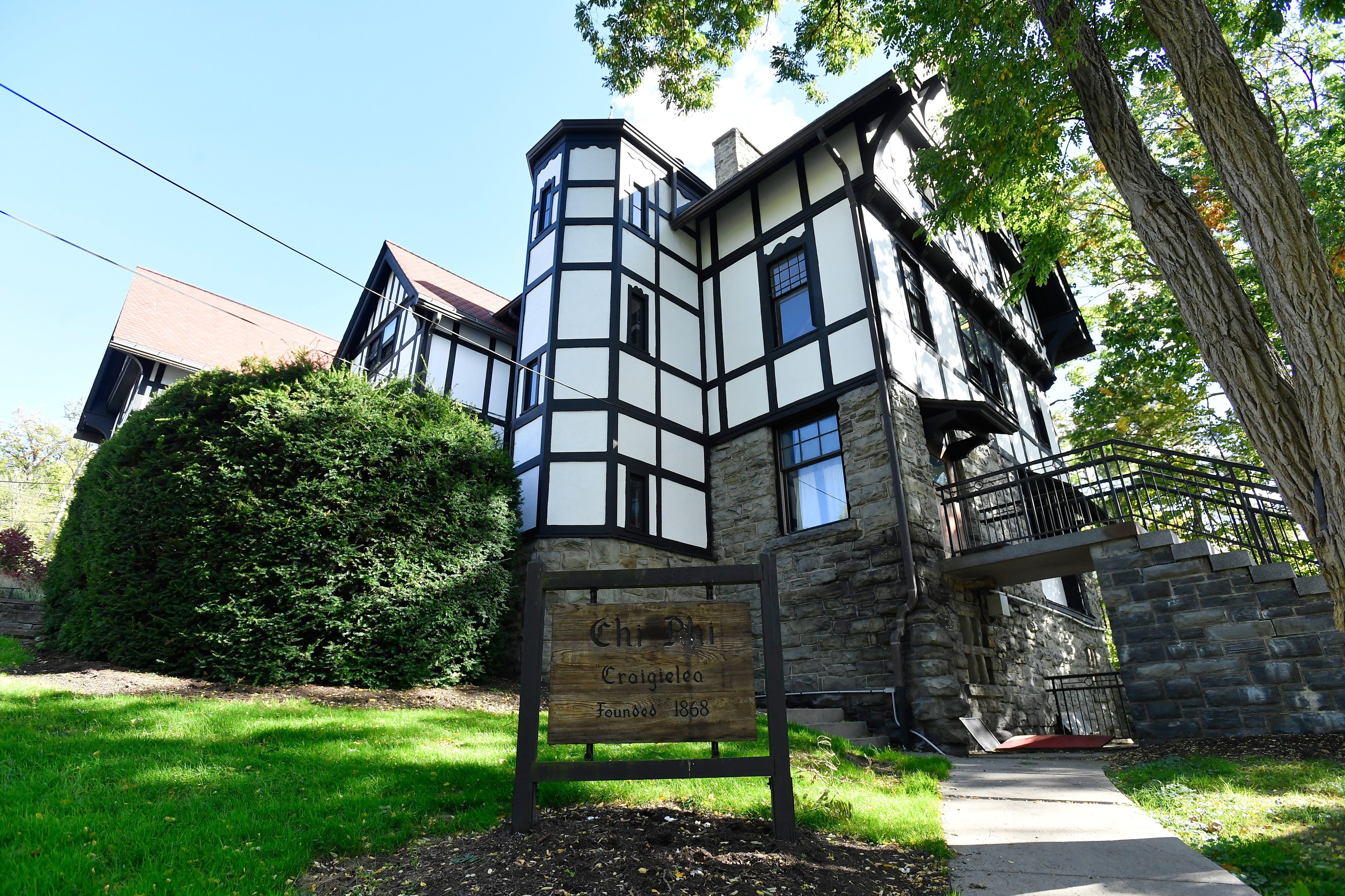 Adam Ford, a lawyer for several Chi Phi members, said his clients received threats that read, ‘I will find you’ and ‘all 57 men of the fraternity deserve public execution’