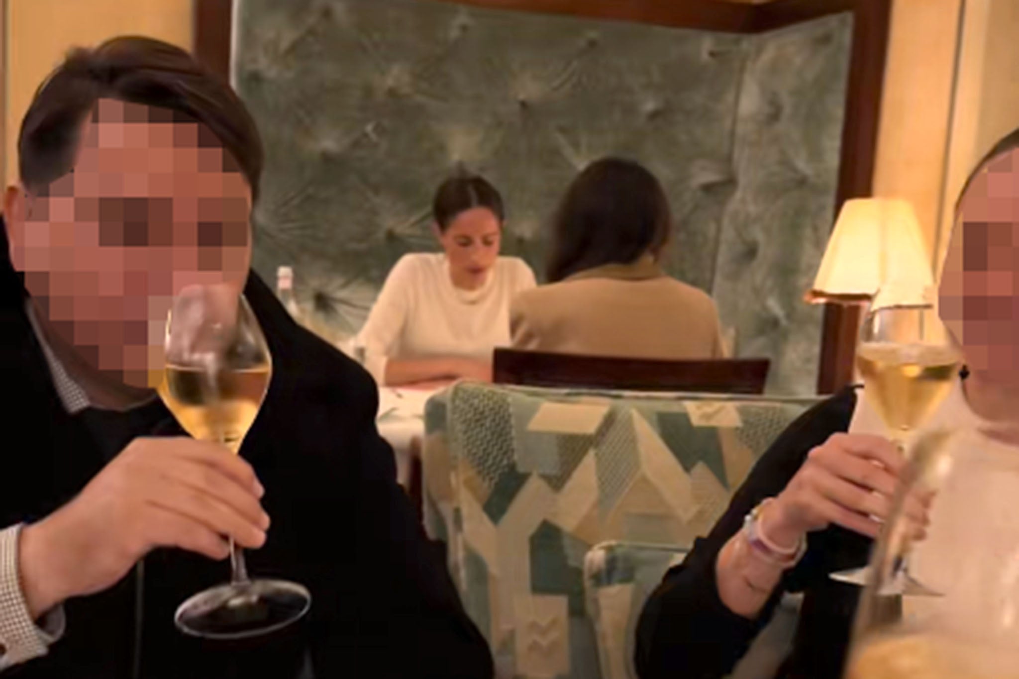 Meghan and Malala were spotted out together at Claridge's