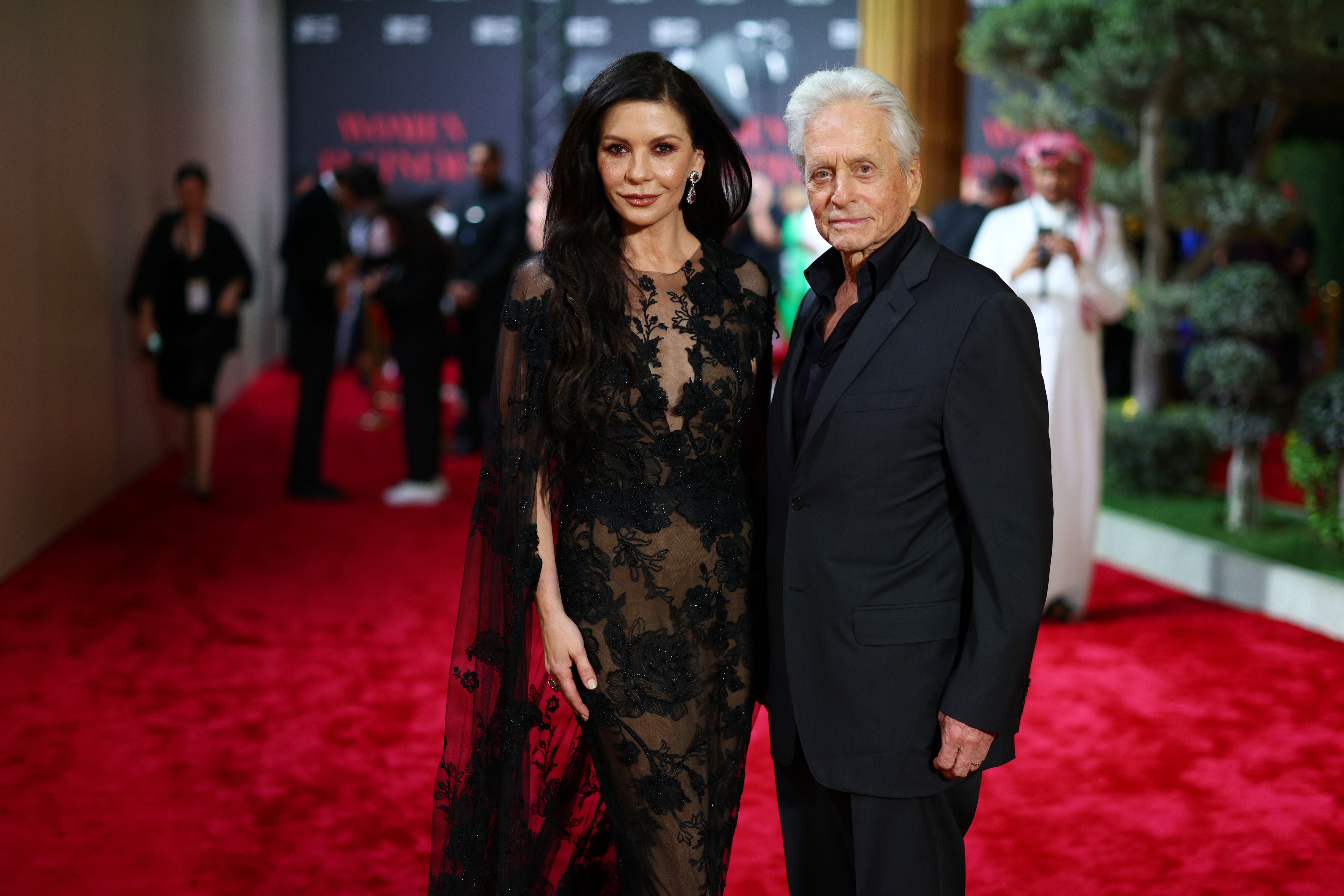 Michael Douglas reacts to wife Catherine Zeta-Jones’ comments about his ...